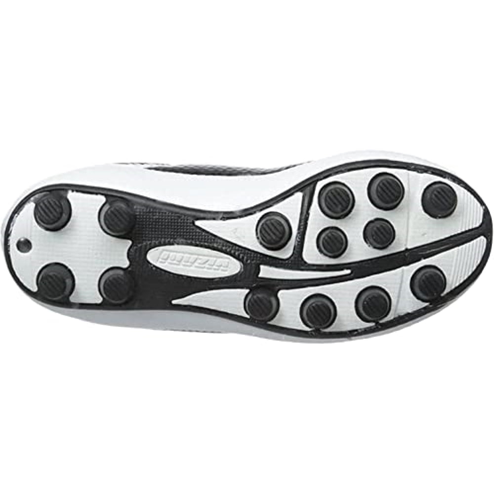Infinity Firm Ground Soccer Shoes -White/Black