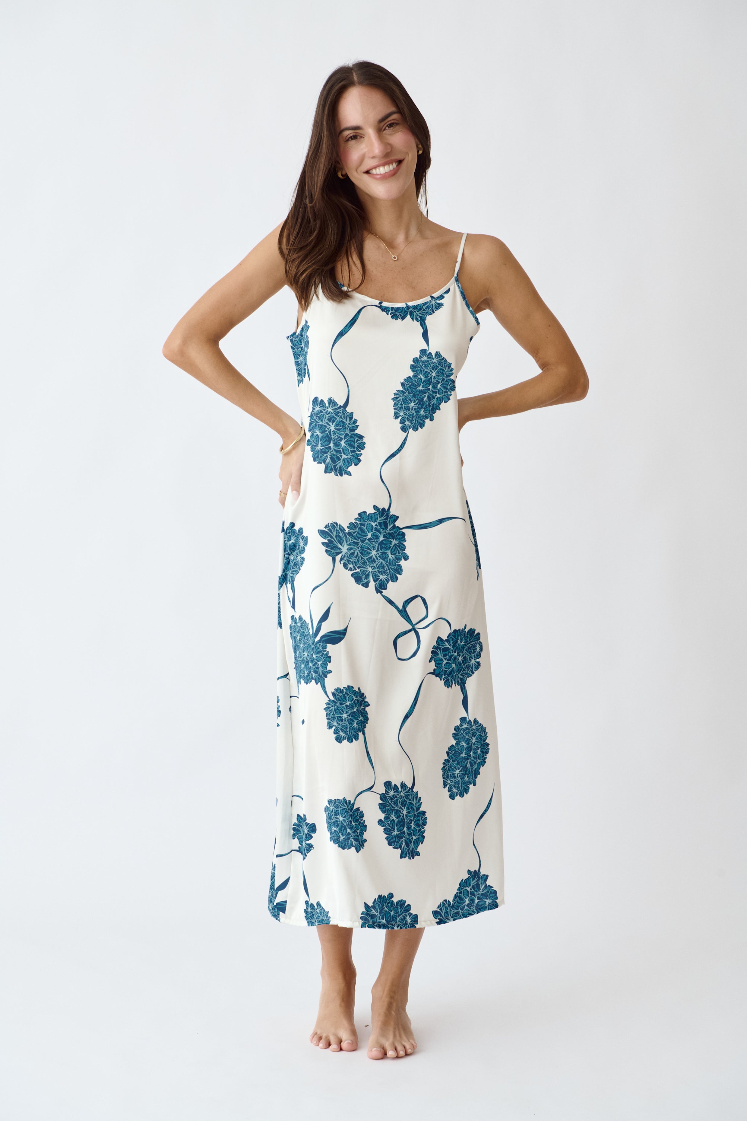 Vestido de seda lavable - Blossom