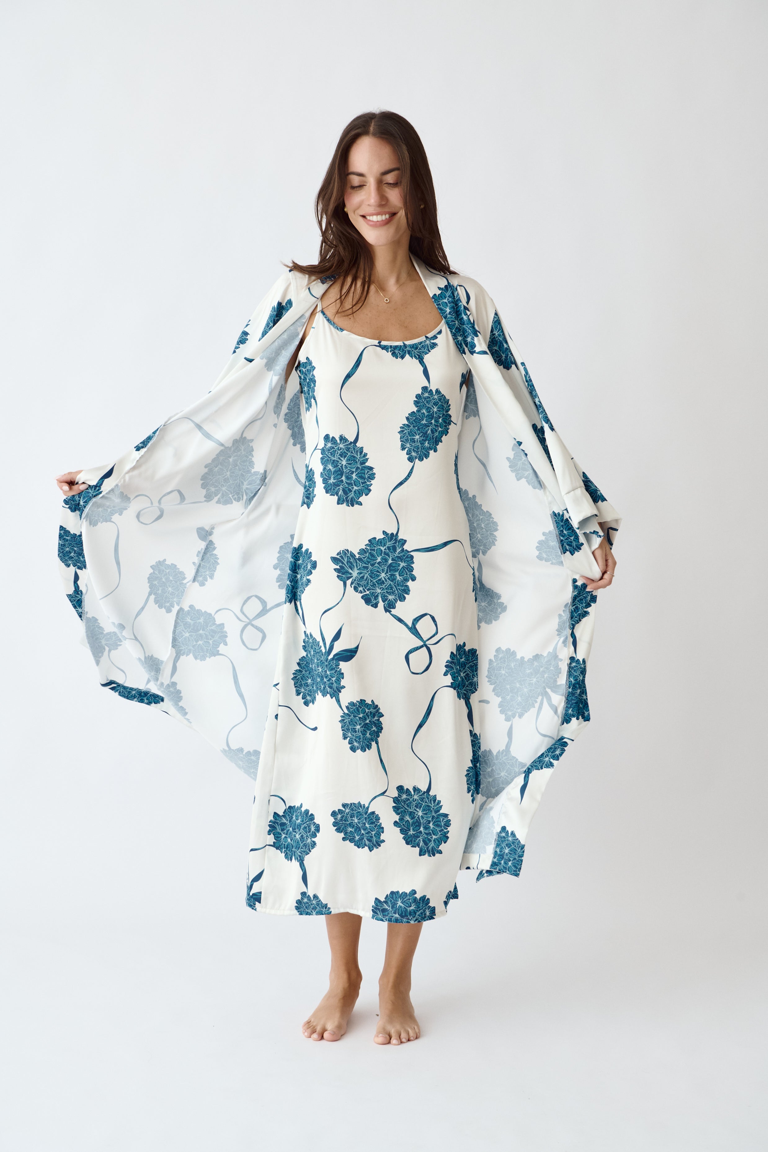 Kimono de seda lavable - Blossom