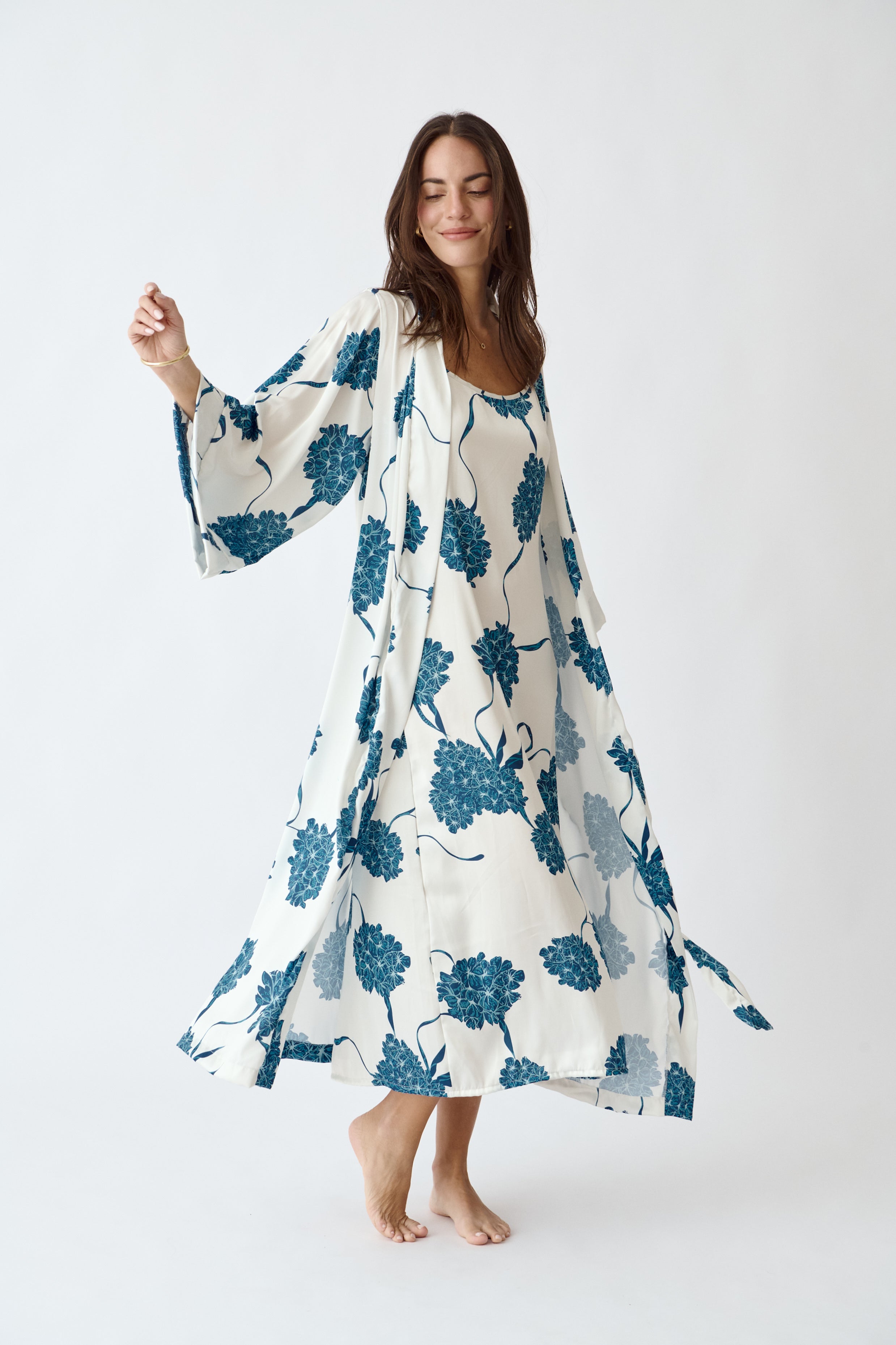 Kimono de seda lavable - Blossom
