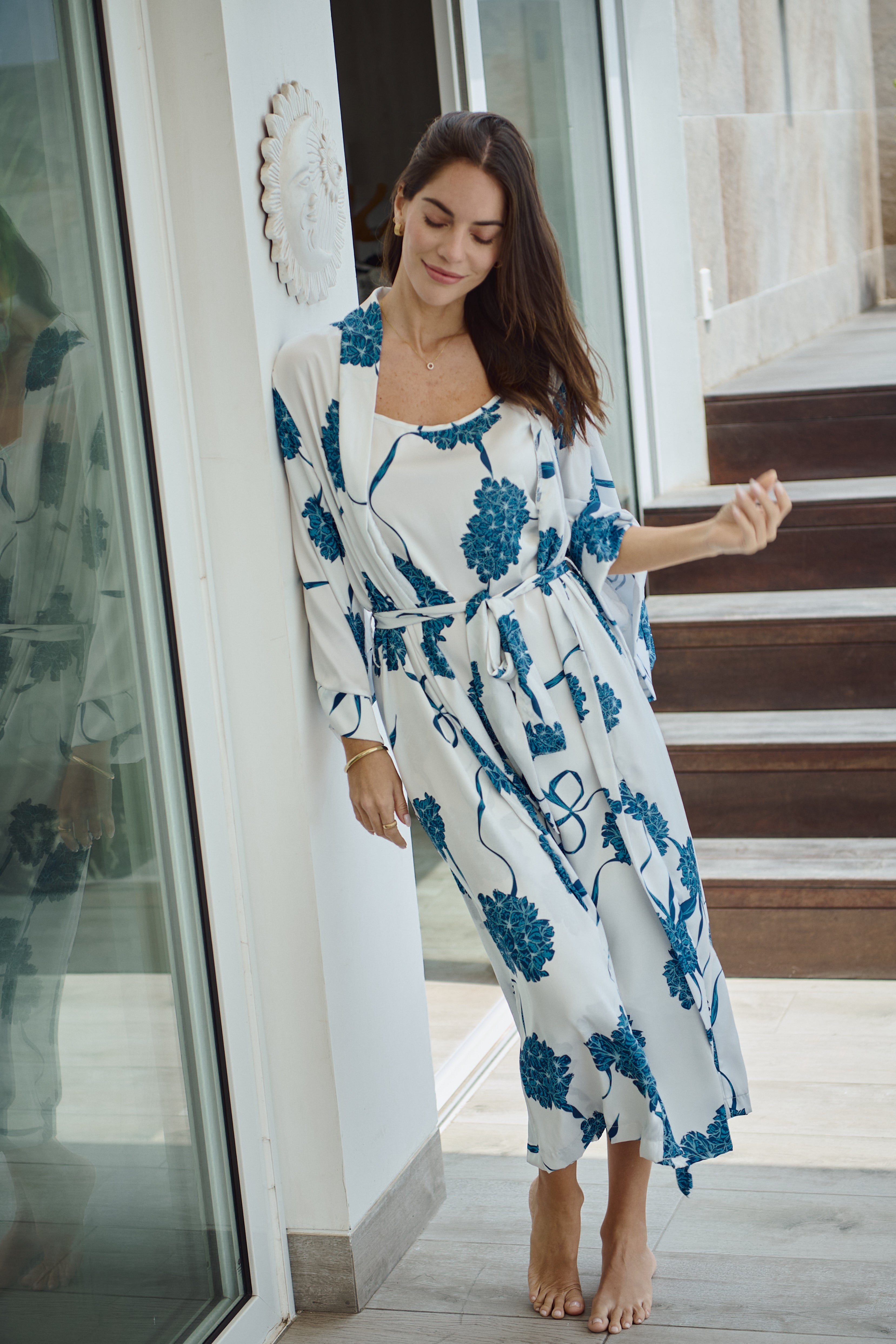 Kimono de seda lavable - Blossom