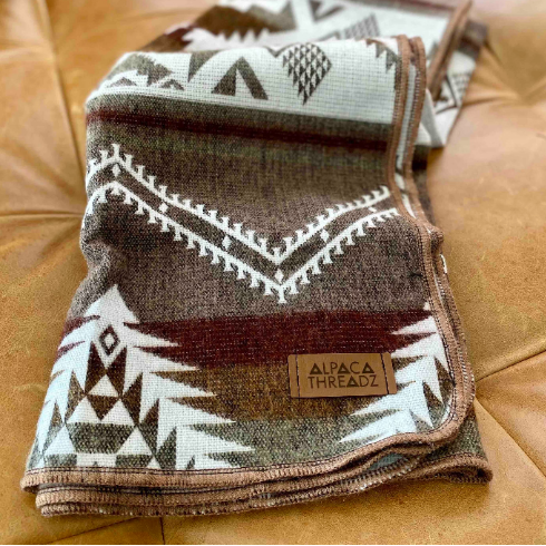 Alpaca Baby Blanket