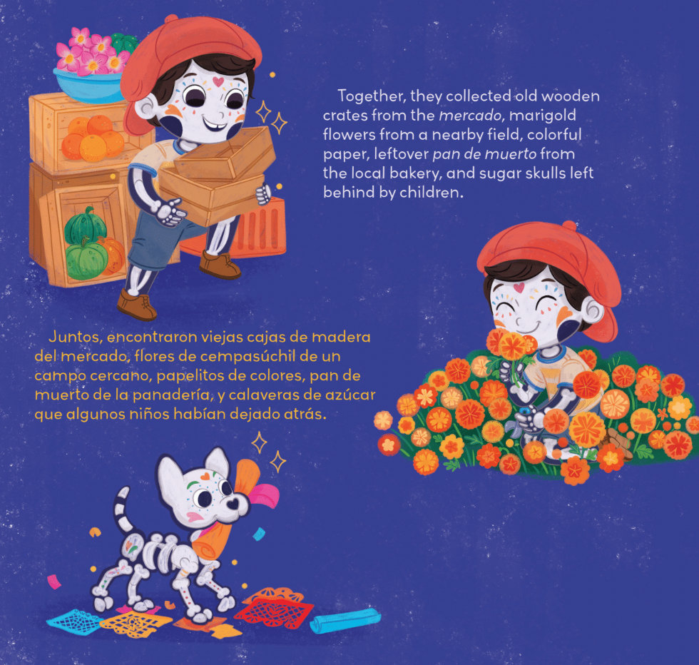 Calaveras and Torito: A Bilingual Day of the Dead Adventure