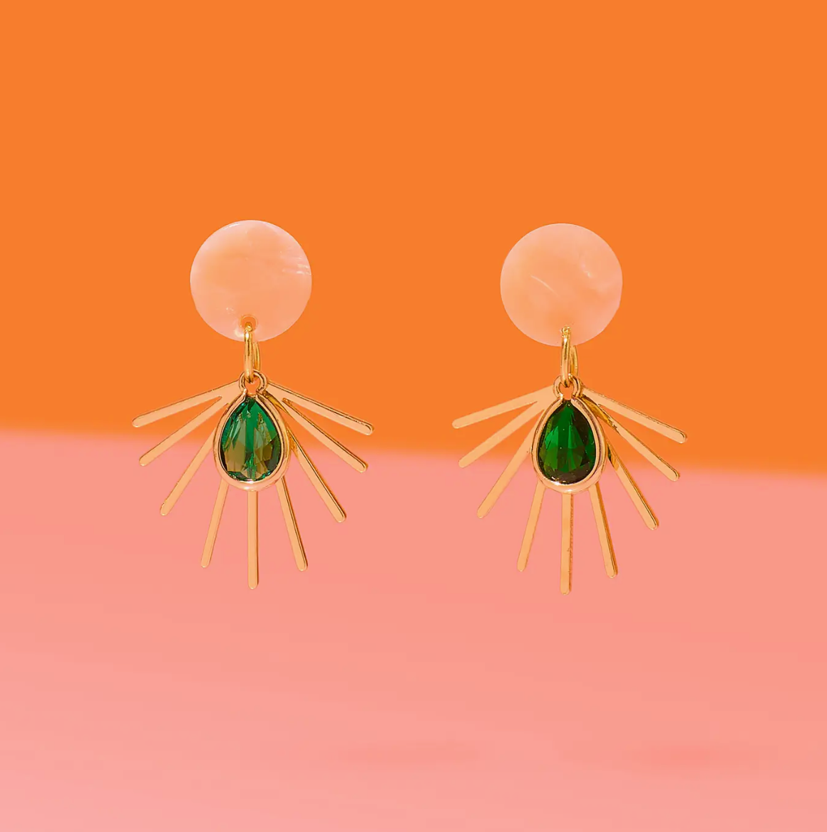 Es una Mimosa Pendientes Pequeños