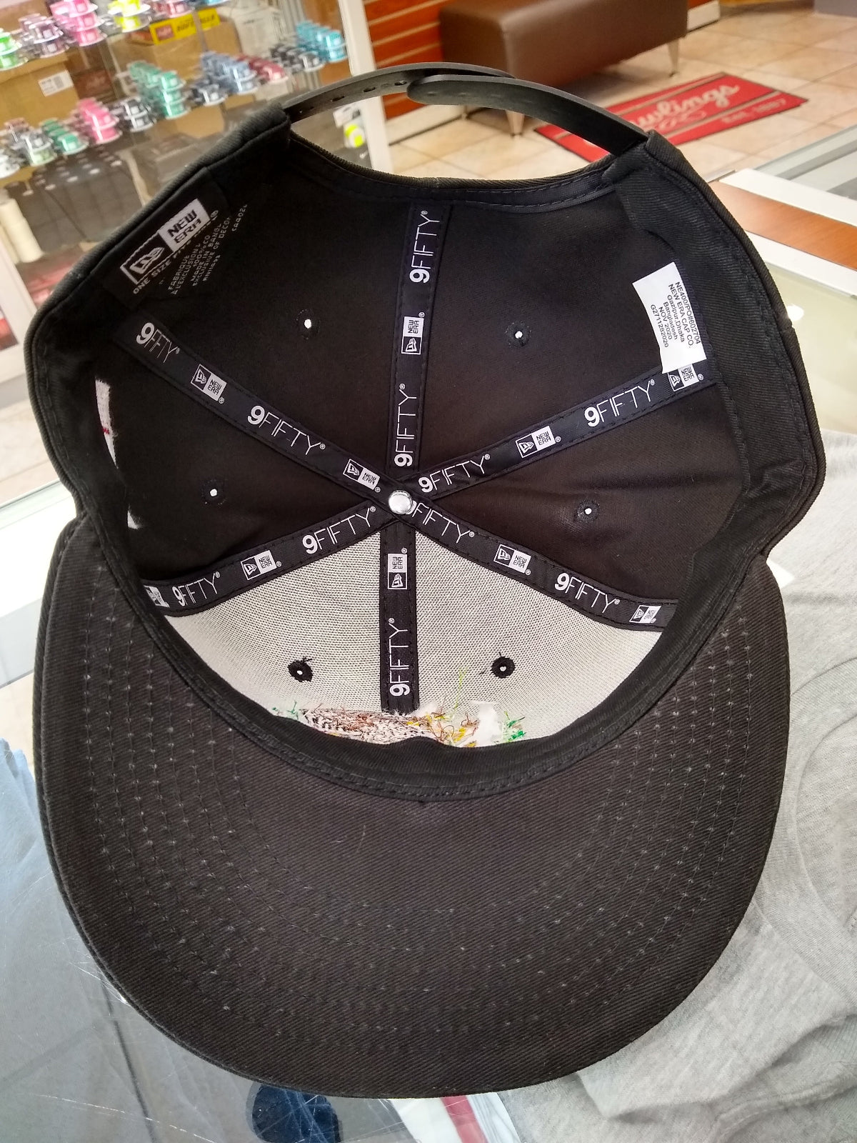 Gorra New Era Snapback Negra con Escudo y Bandera de México