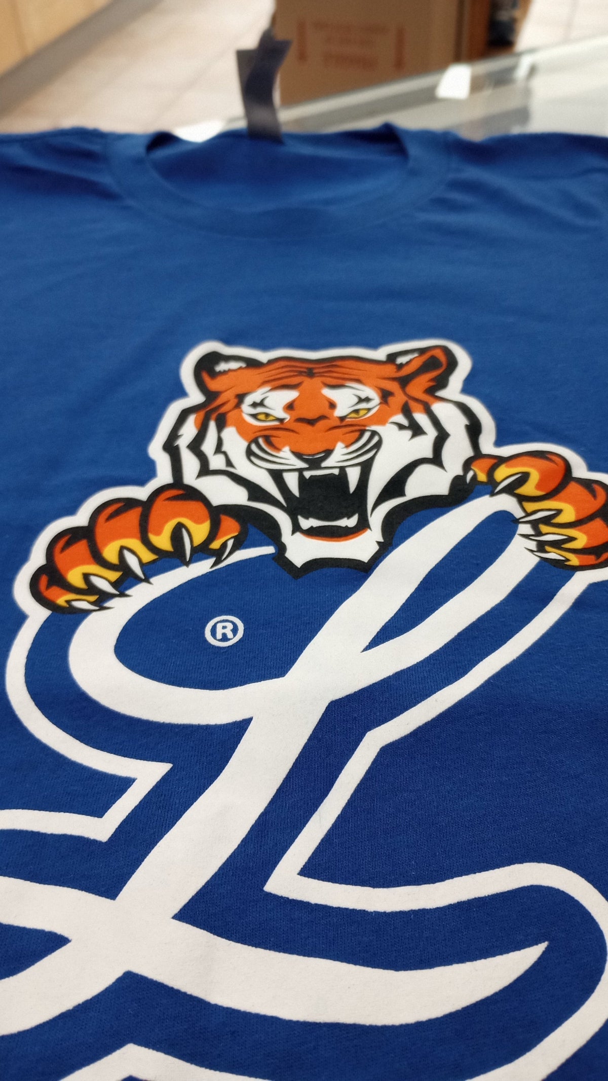 Camisetas con el logotipo del Tigre de los Tigres del Licey