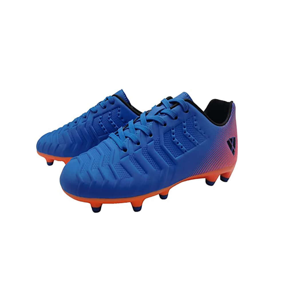 Laguna JR. Firm Ground Soccer Shoes -Royal Blue/Orange