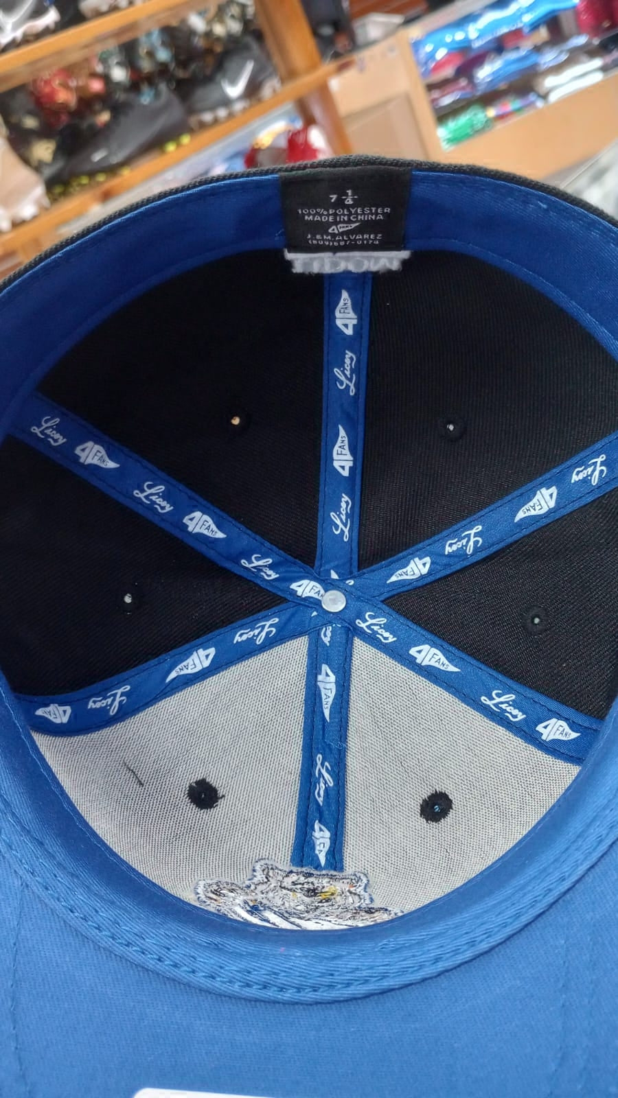 Gorra Ajustada Auténtica Licey 4Fans