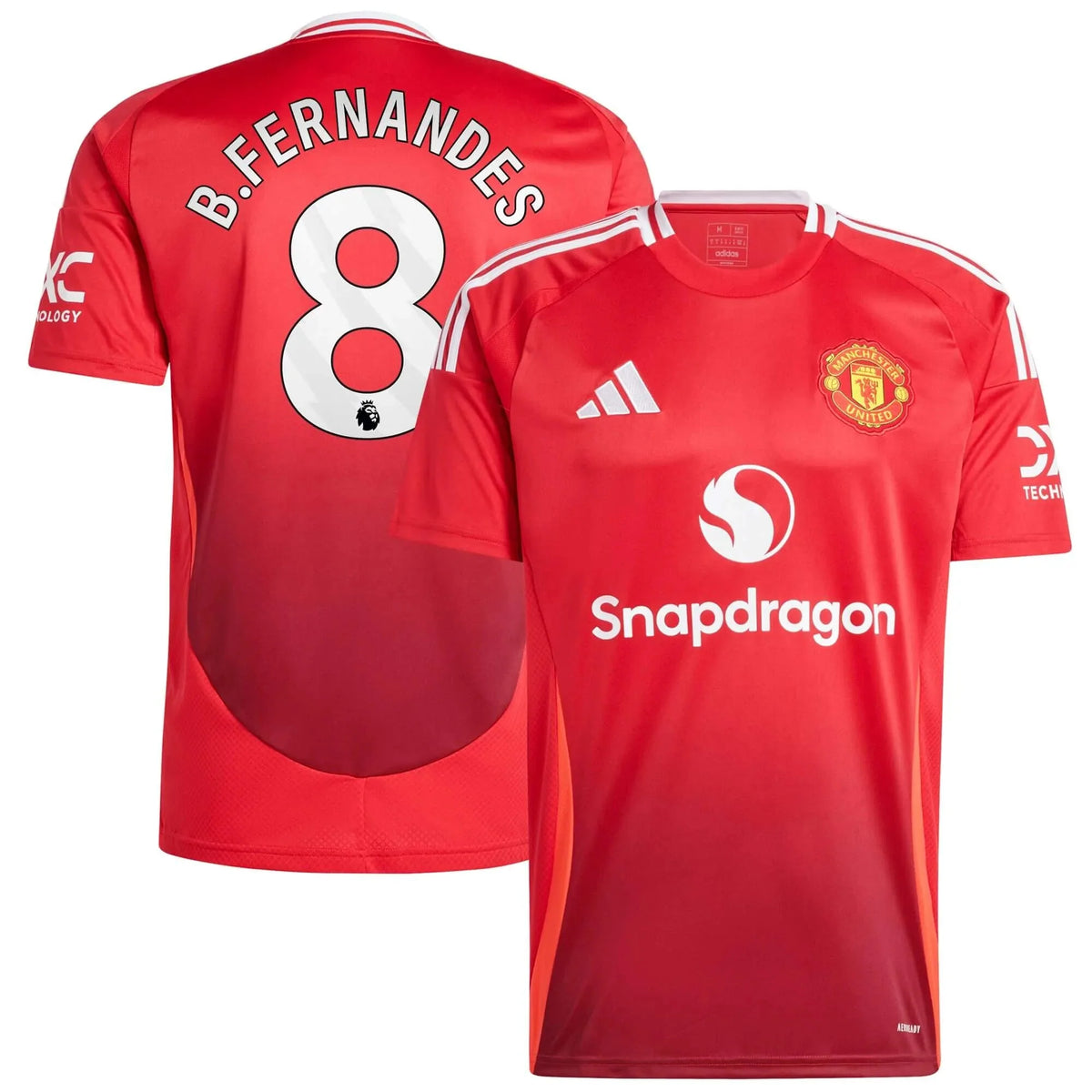adidas 2024-25 Manchester United Men's Stadium Home Jersey