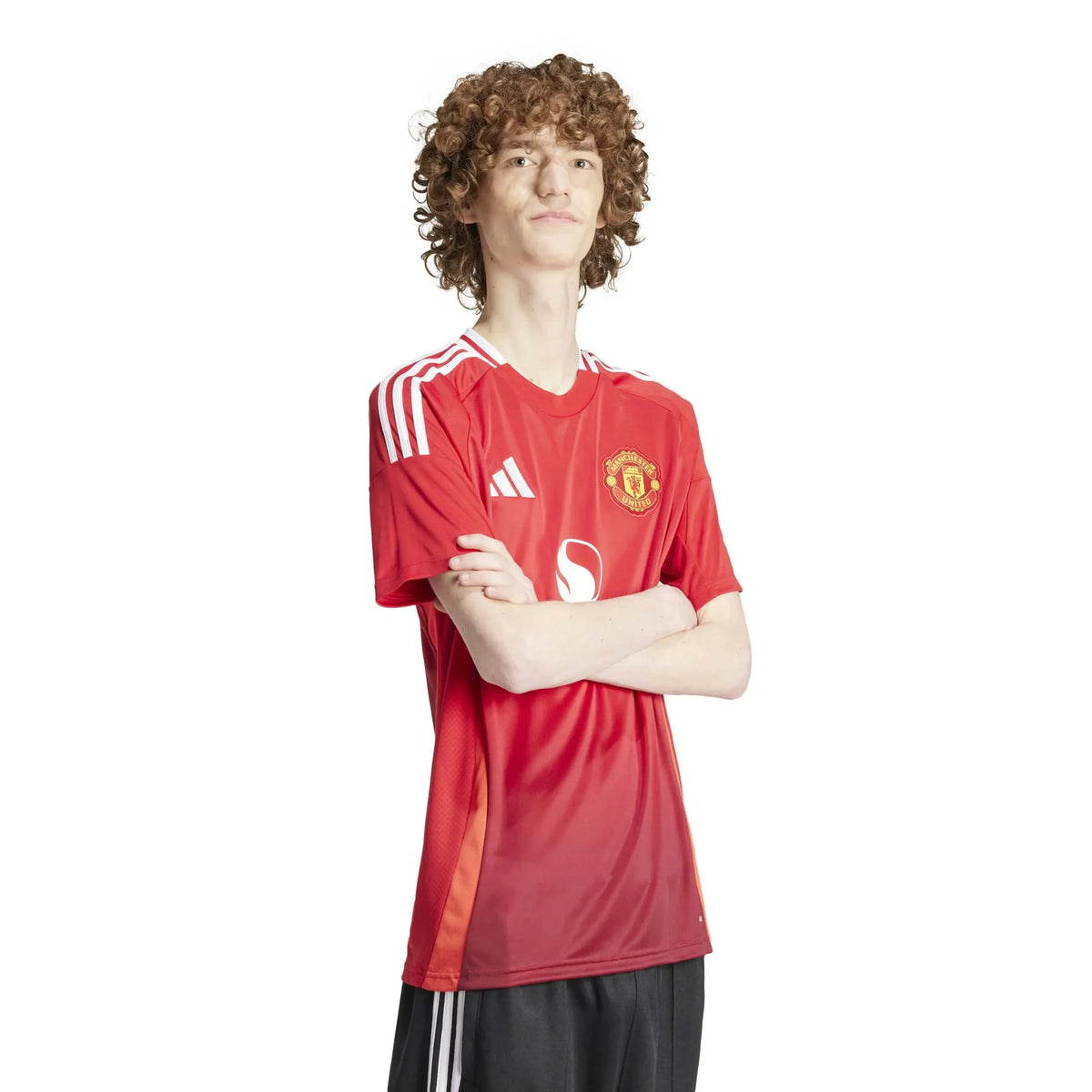 adidas 2024-25 Manchester United Men's Stadium Home Jersey