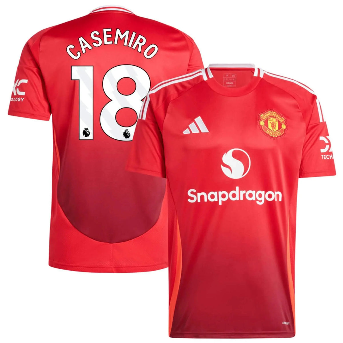 adidas 2024-25 Manchester United Men's Stadium Home Jersey