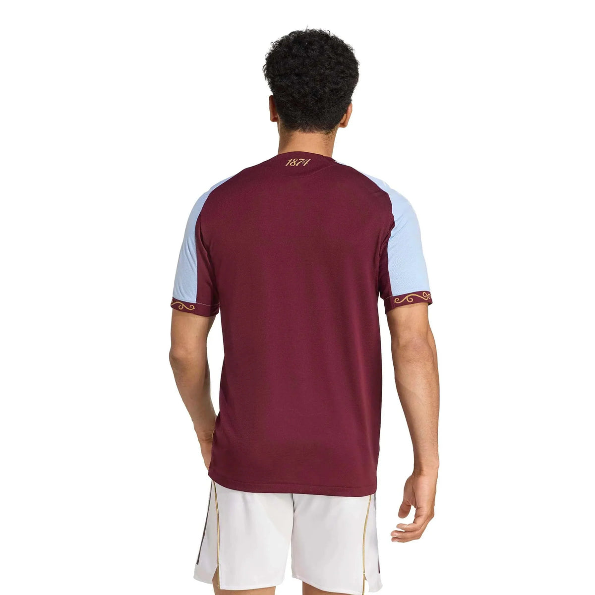 adidas 2025-26 Aston Villa Men's Authentic Home Soccer Jersey