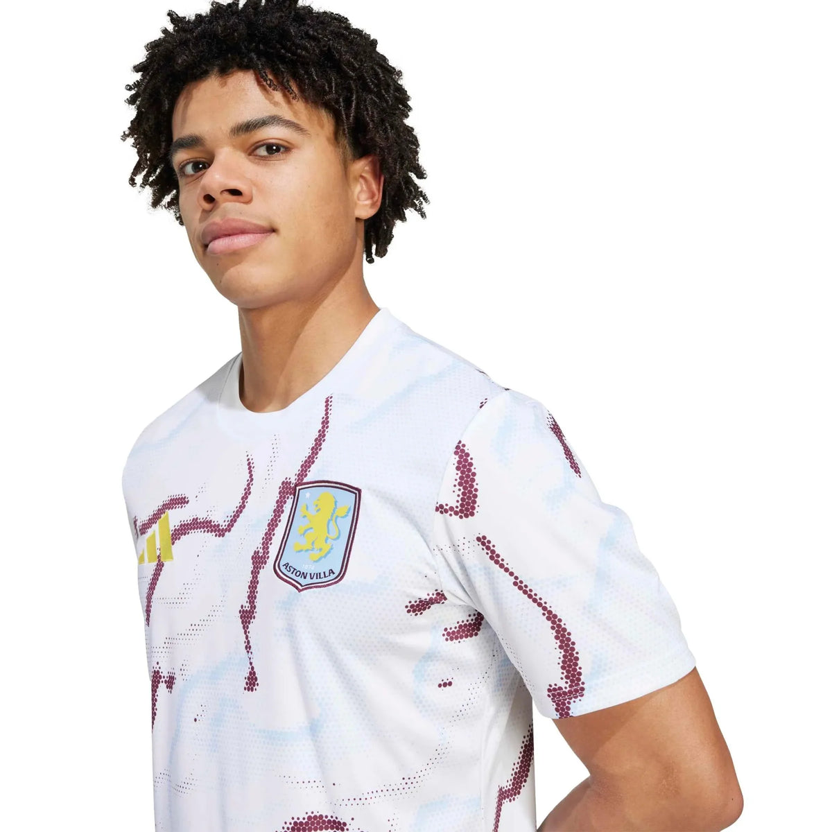 adidas 2025-26 Aston Villa Men's Pre-Match Soccer Jersey