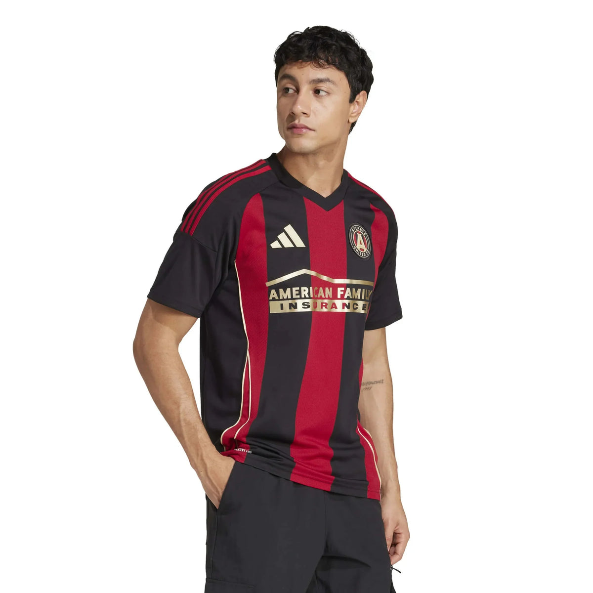 adidas 2025-26 Atlanta United Men's Stadium Home Soccer Jersey