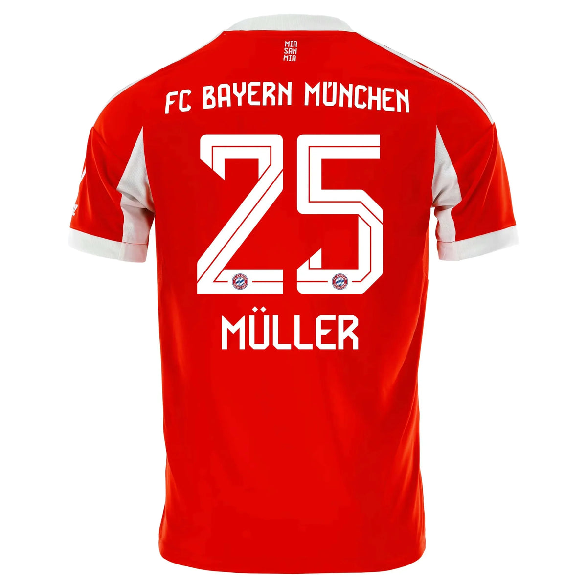 adidas 2025-26 Bayern Munich Men's Stadium Home Soccer Jersey