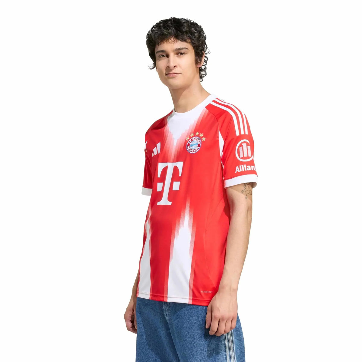 adidas 2025-26 Bayern Munich Men's Stadium Home Soccer Jersey
