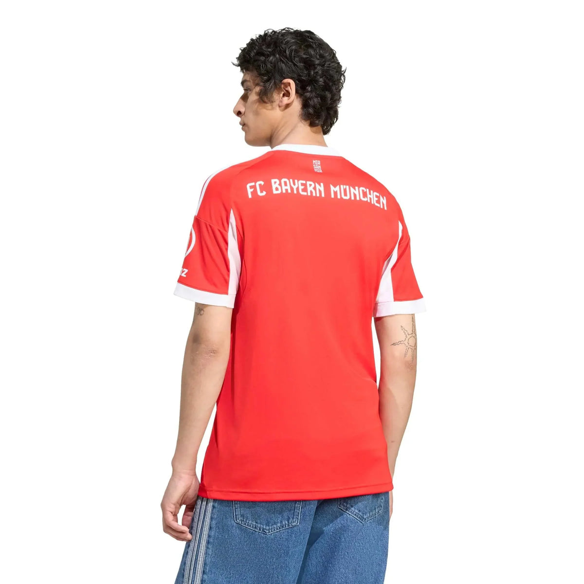 adidas 2025-26 Bayern Munich Men's Stadium Home Soccer Jersey