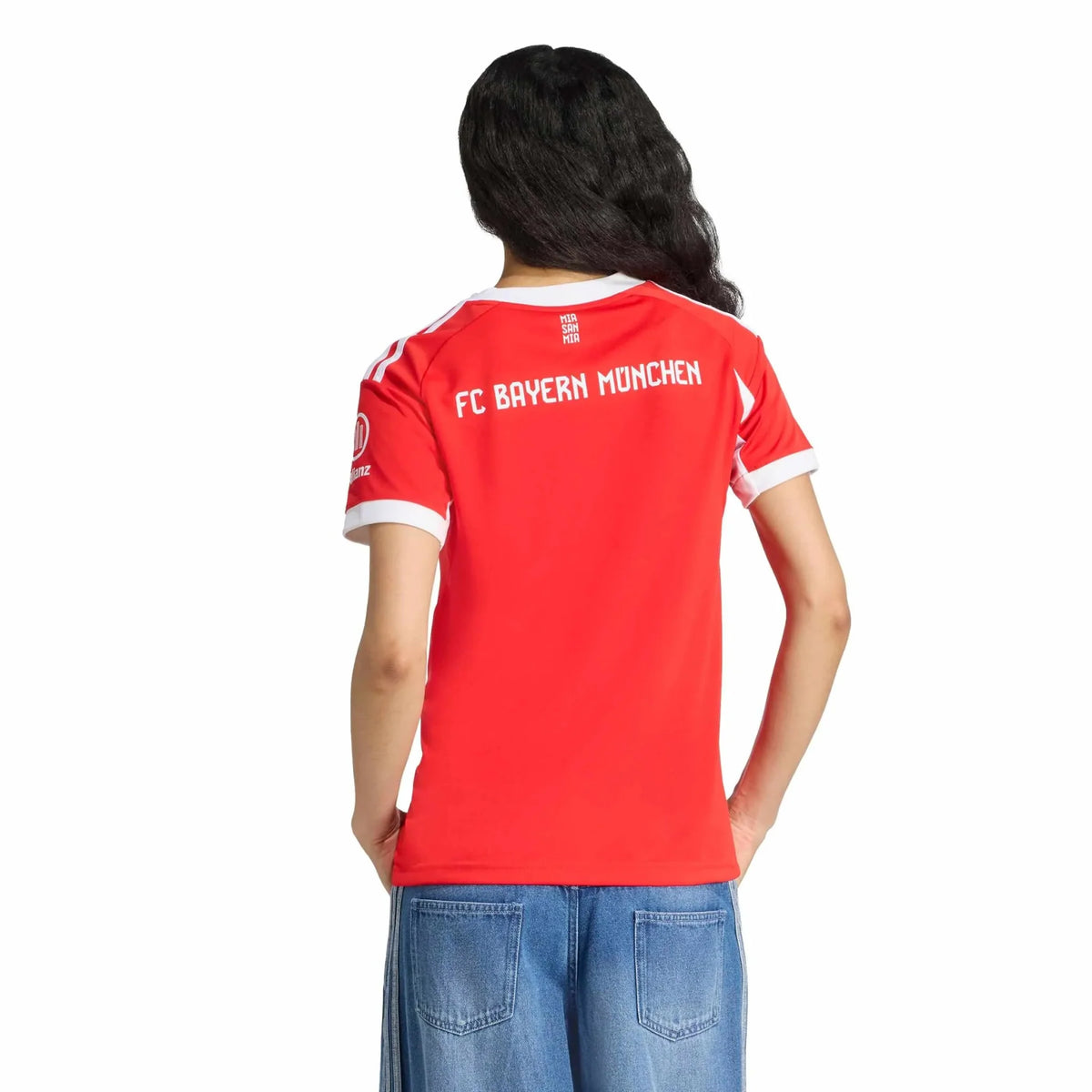 adidas 2025-26 Bayern Munich Women's Stadium Home Soccer Jersey