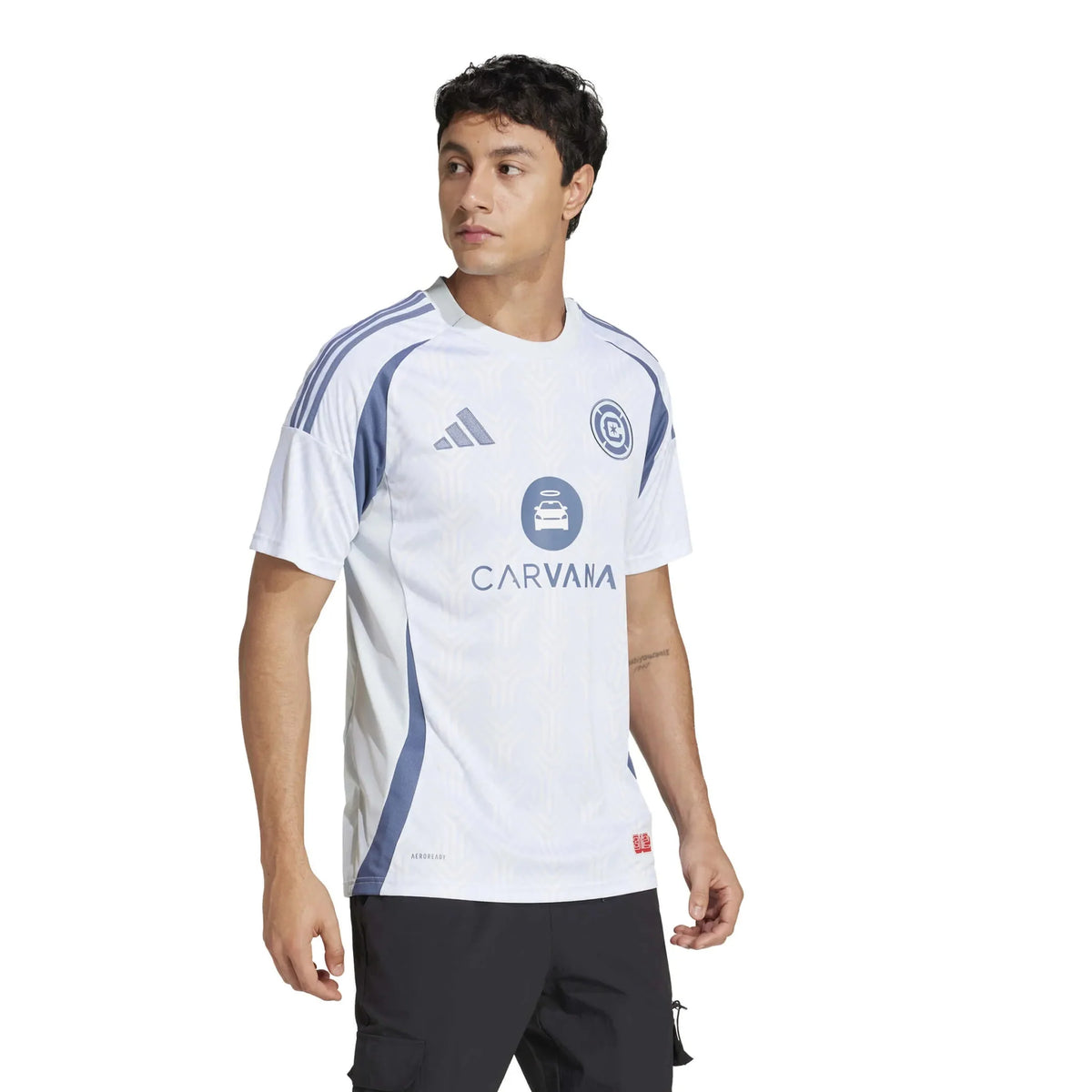 adidas 2025-26 Chicago Fire Men's Stadium Away Soccer Jersey