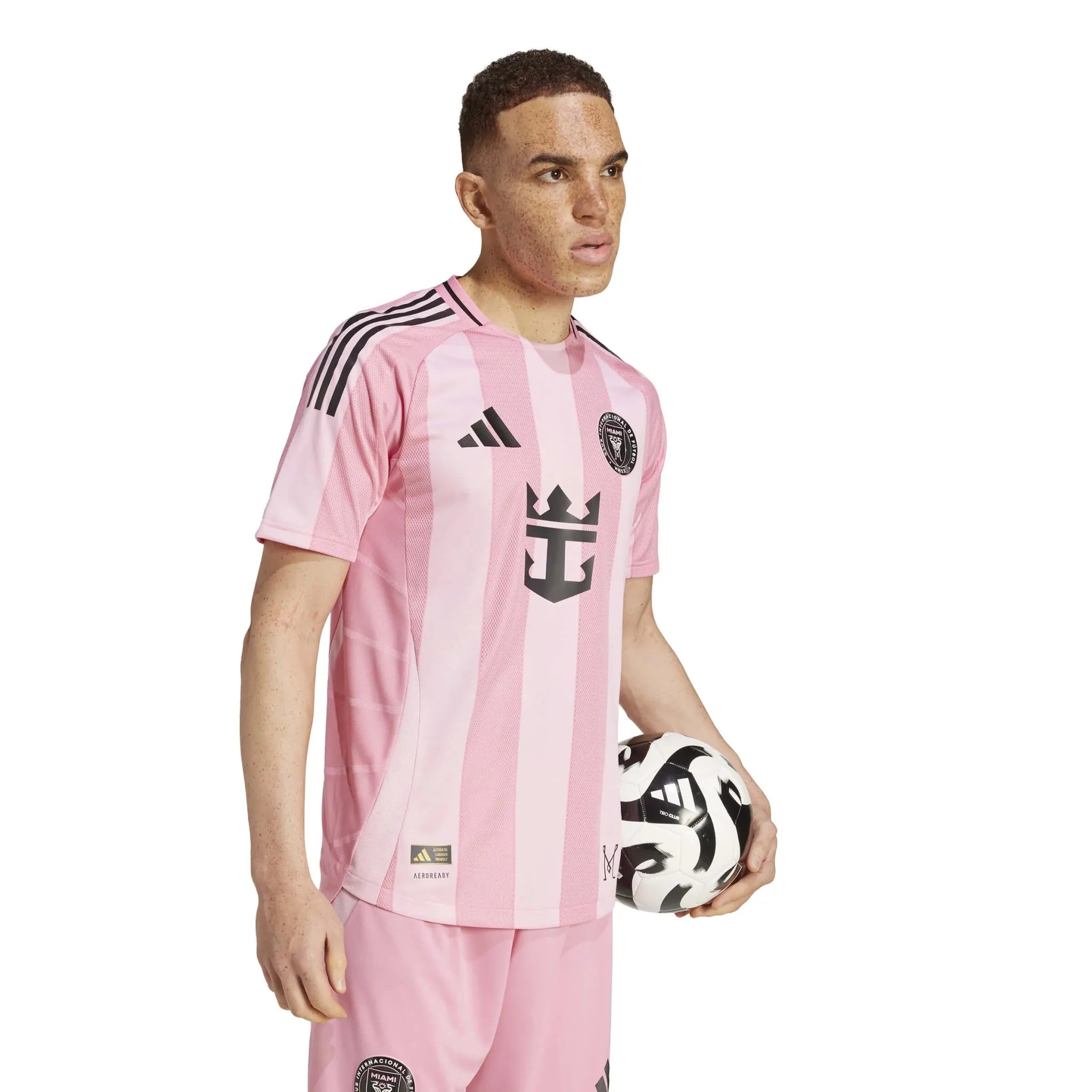 adidas 2025-26 Inter Miami Men's Messi #10 Authentic Home Soccer Jersey