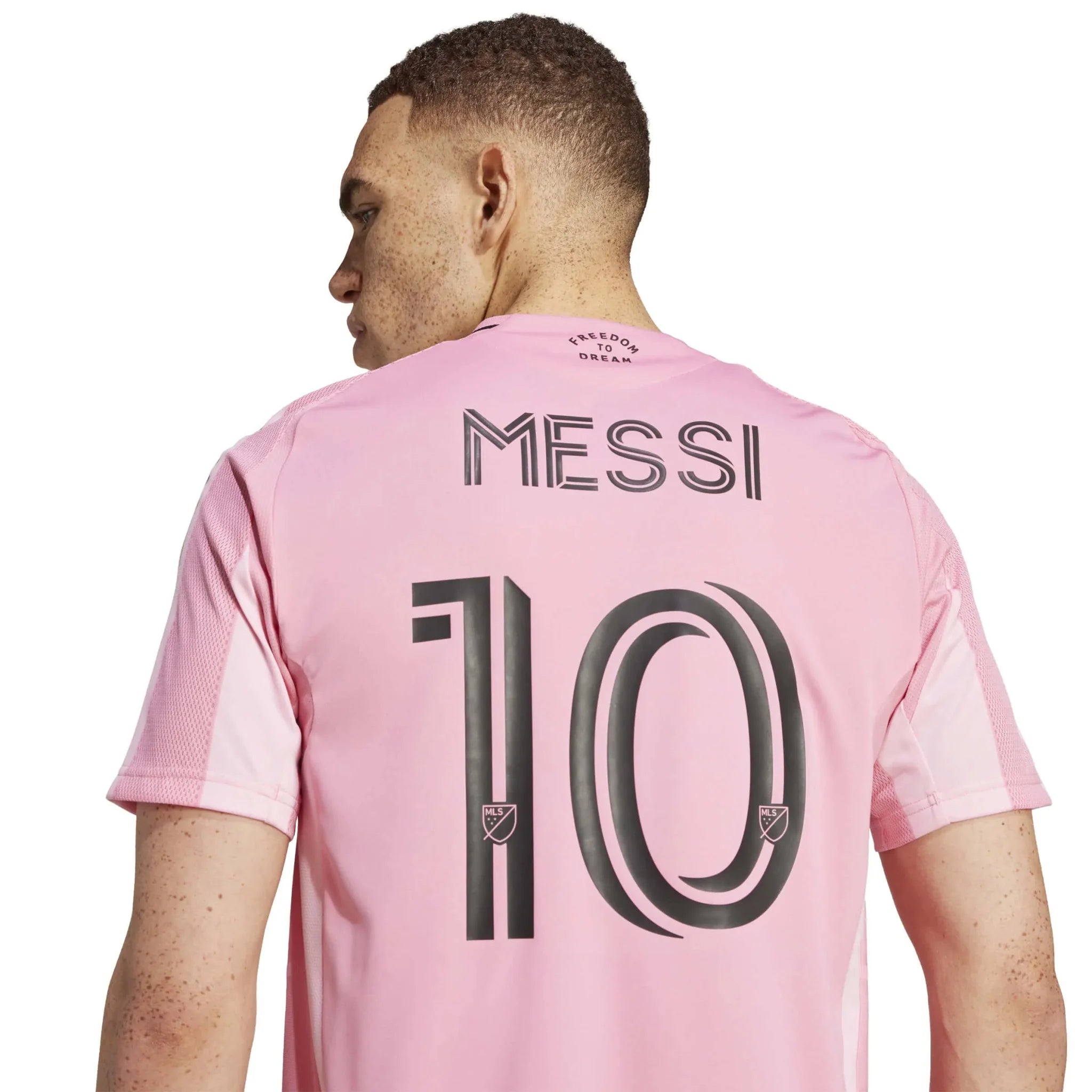 adidas 2025-26 Inter Miami Men's Messi #10 Authentic Home Soccer Jersey