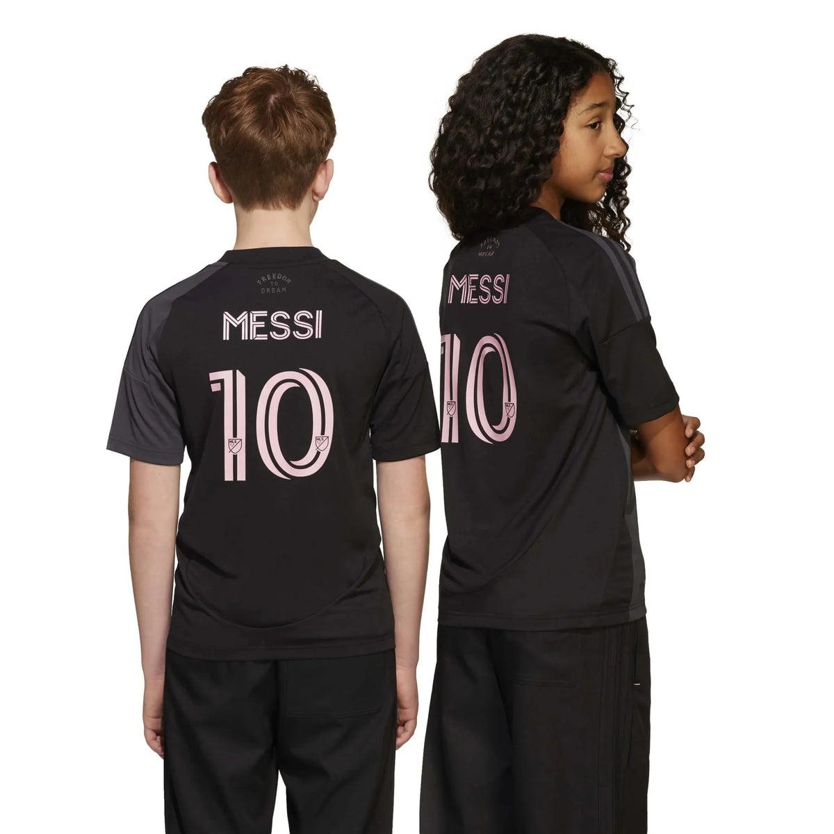 adidas 2025-26 Inter Miami Youth Messi #10 Stadium Away Jersey