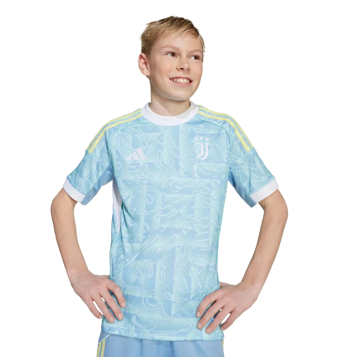 adidas 2025-26 Juventus Youth Stadium Away Soccer Jersey