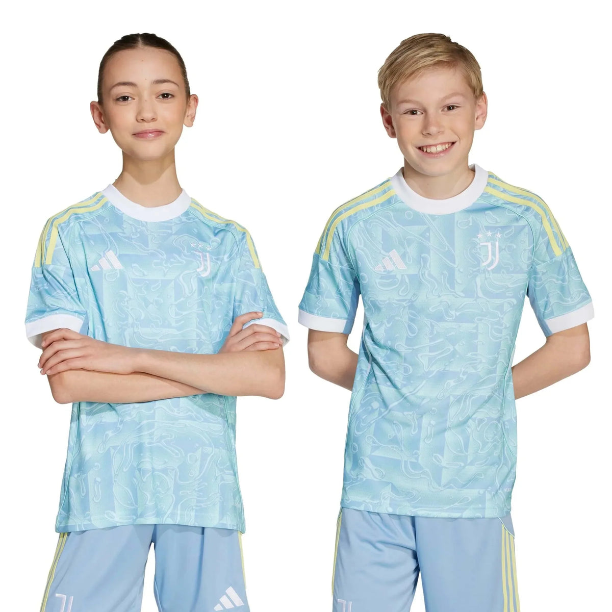 adidas 2025-26 Juventus Youth Stadium Away Soccer Jersey