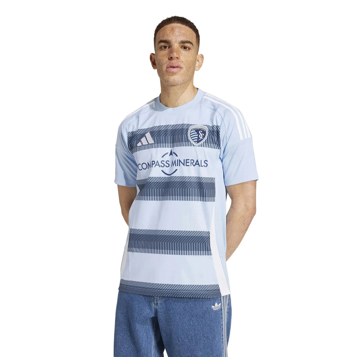 adidas 2025-26 Kansas City Men's Stadium Home Soccer Jersey