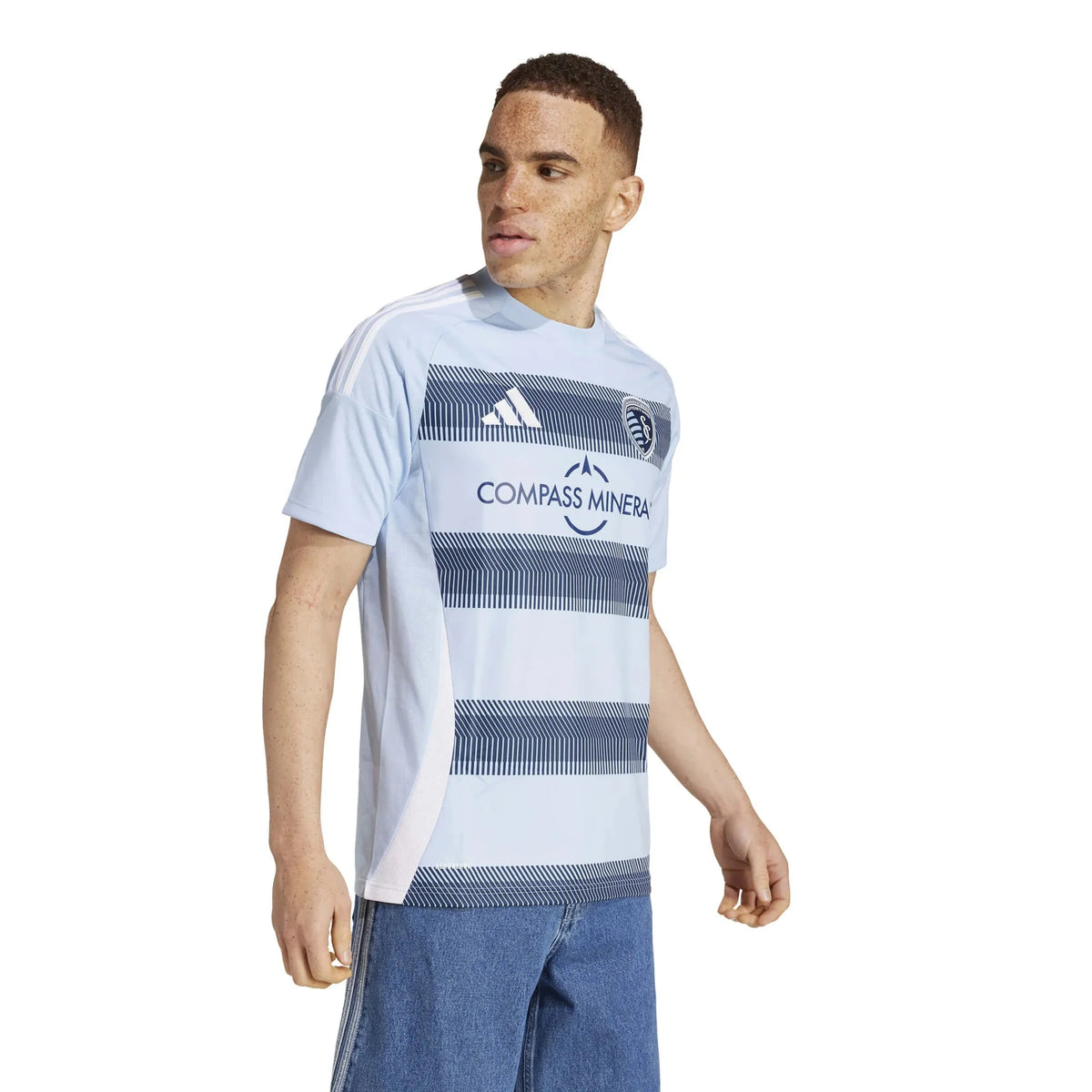 adidas 2025-26 Kansas City Men's Stadium Home Soccer Jersey