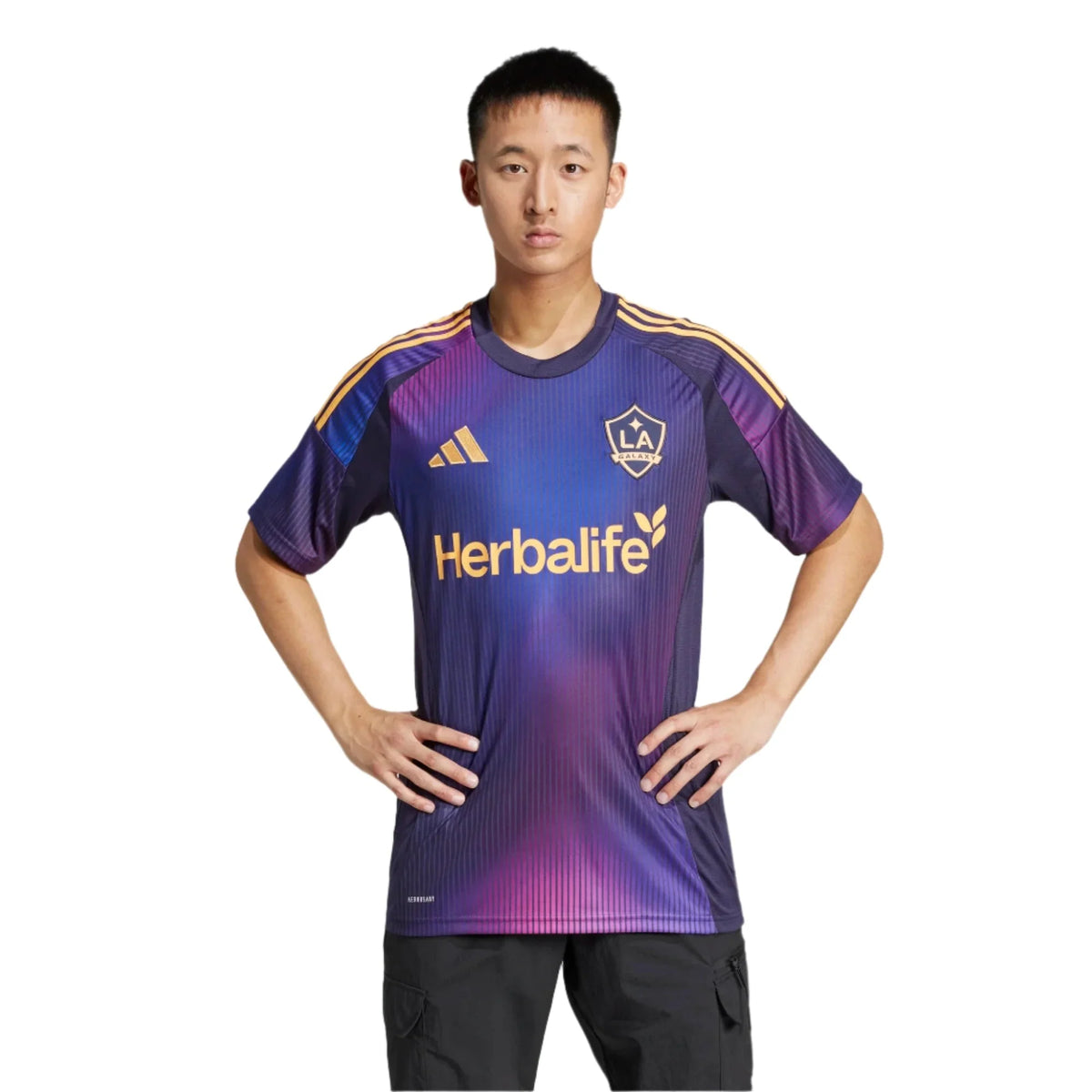 adidas 2025-26 LA Galaxy Men's Stadium Away Jersey