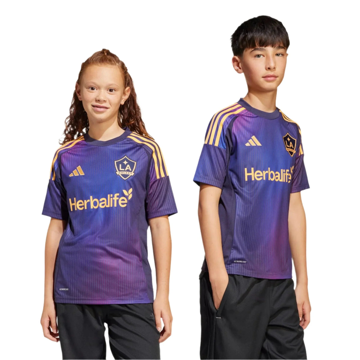 adidas 2025-26 LA Galaxy Youth Stadium Away Jersey