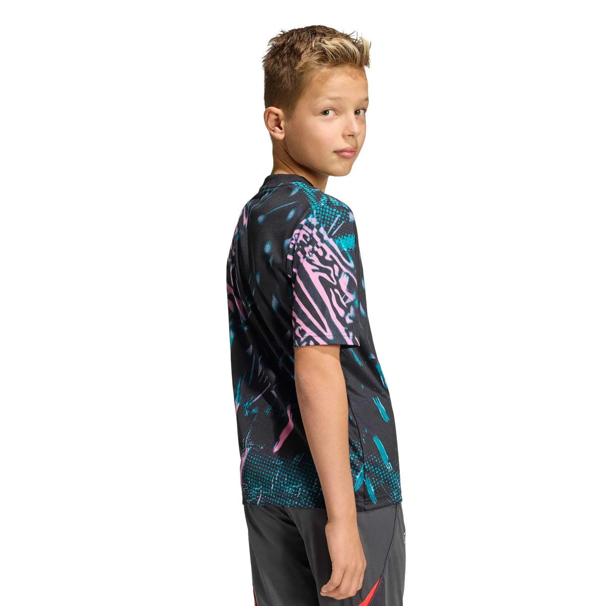 adidas 2025-26 Liverpool Youth Pre-Match Soccer Jersey