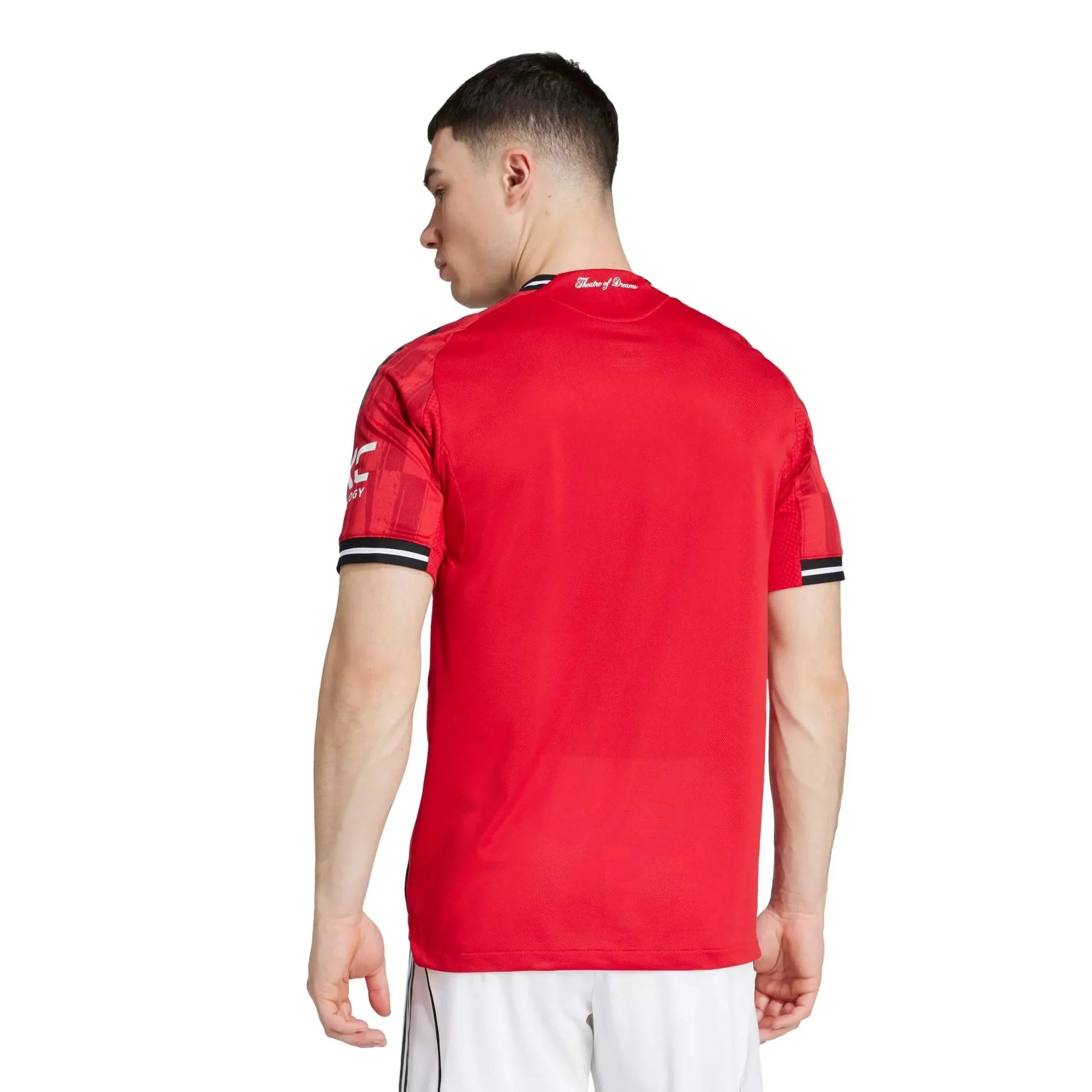 adidas 2025-26 Manchester United Men's Authentic Home Soccer Jersey