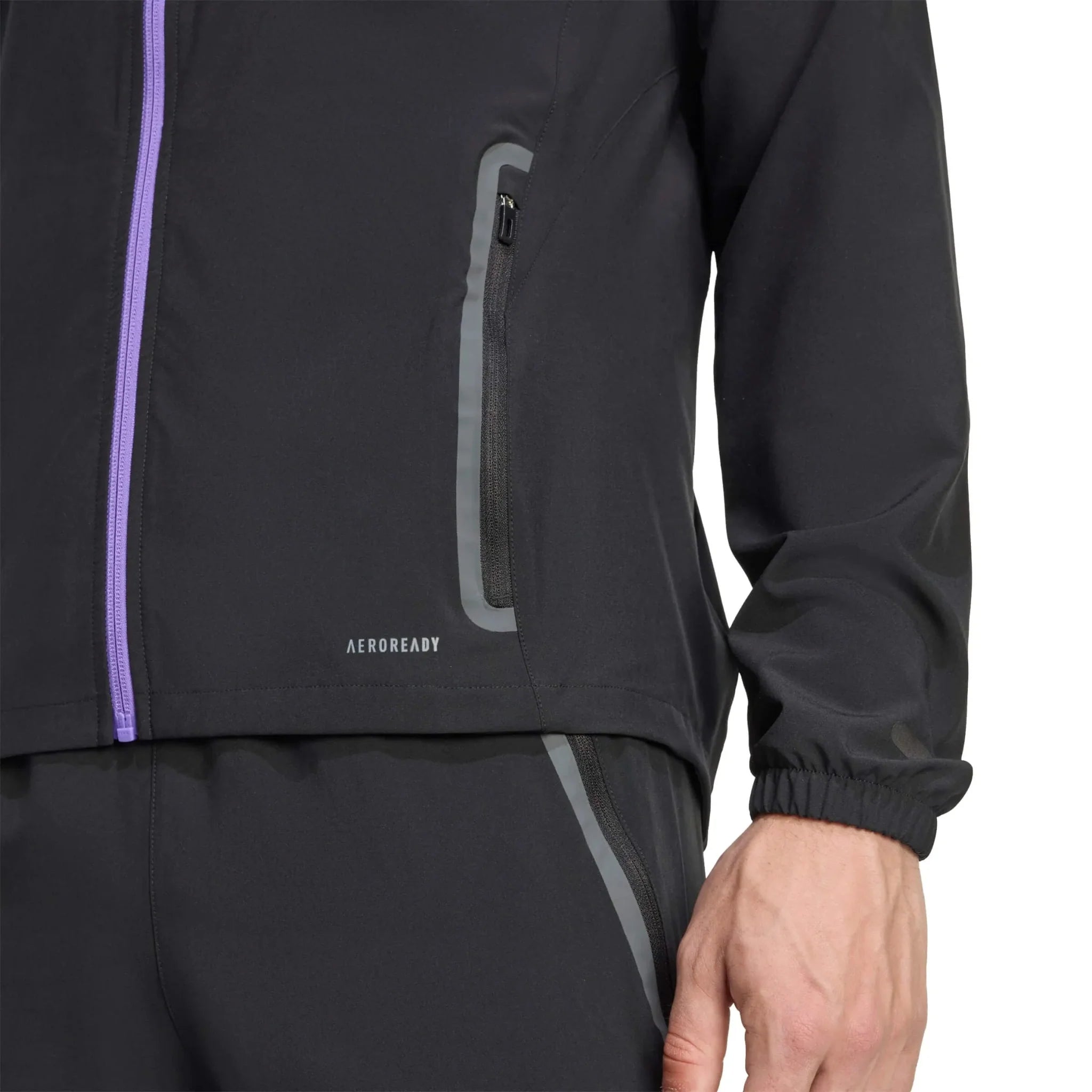 adidas 2025-26 Manchester United Men's Tiro 25 Competition Vis Tech Travel Jacket
