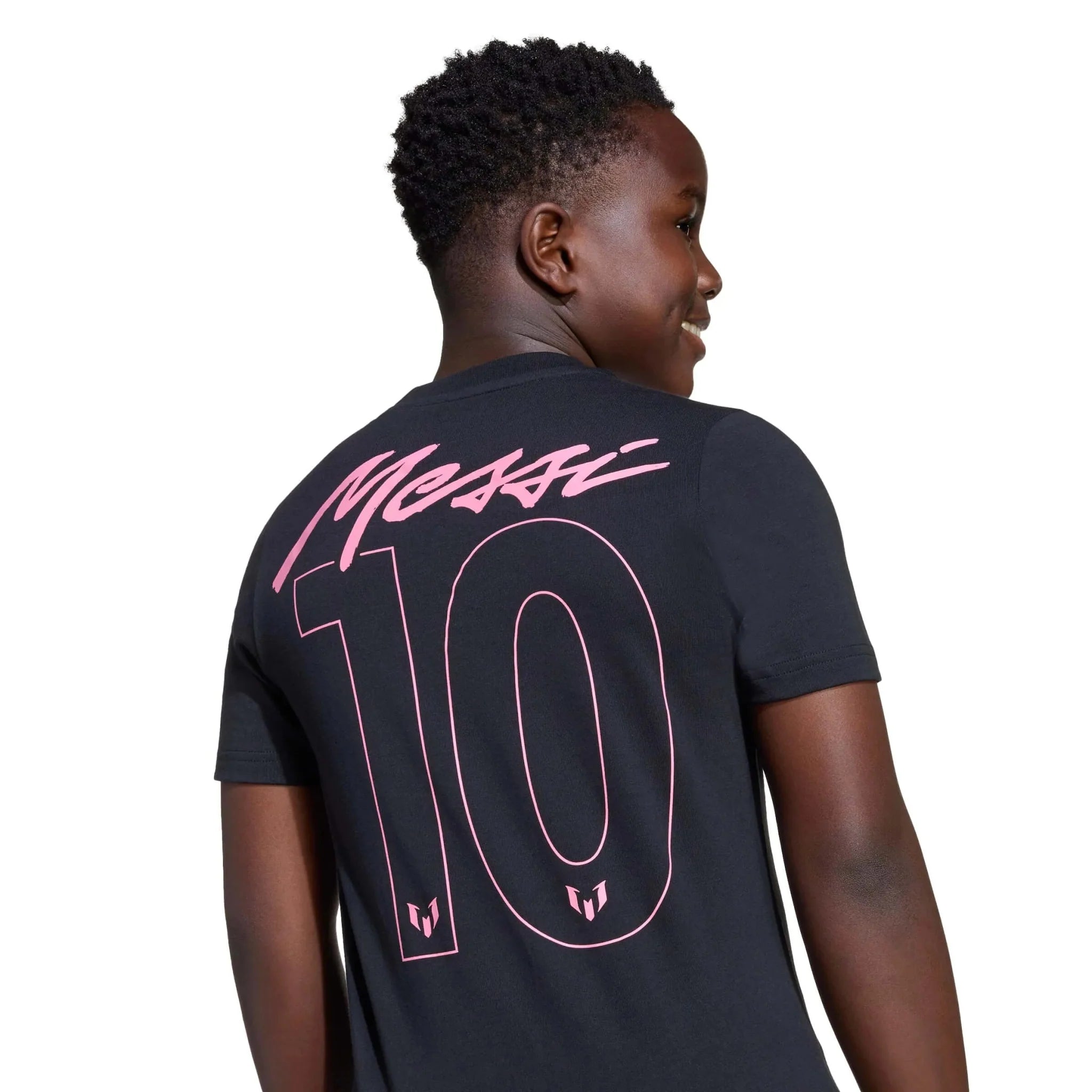 adidas 2025-26 Messi Youth Name And Number Graphic Tee