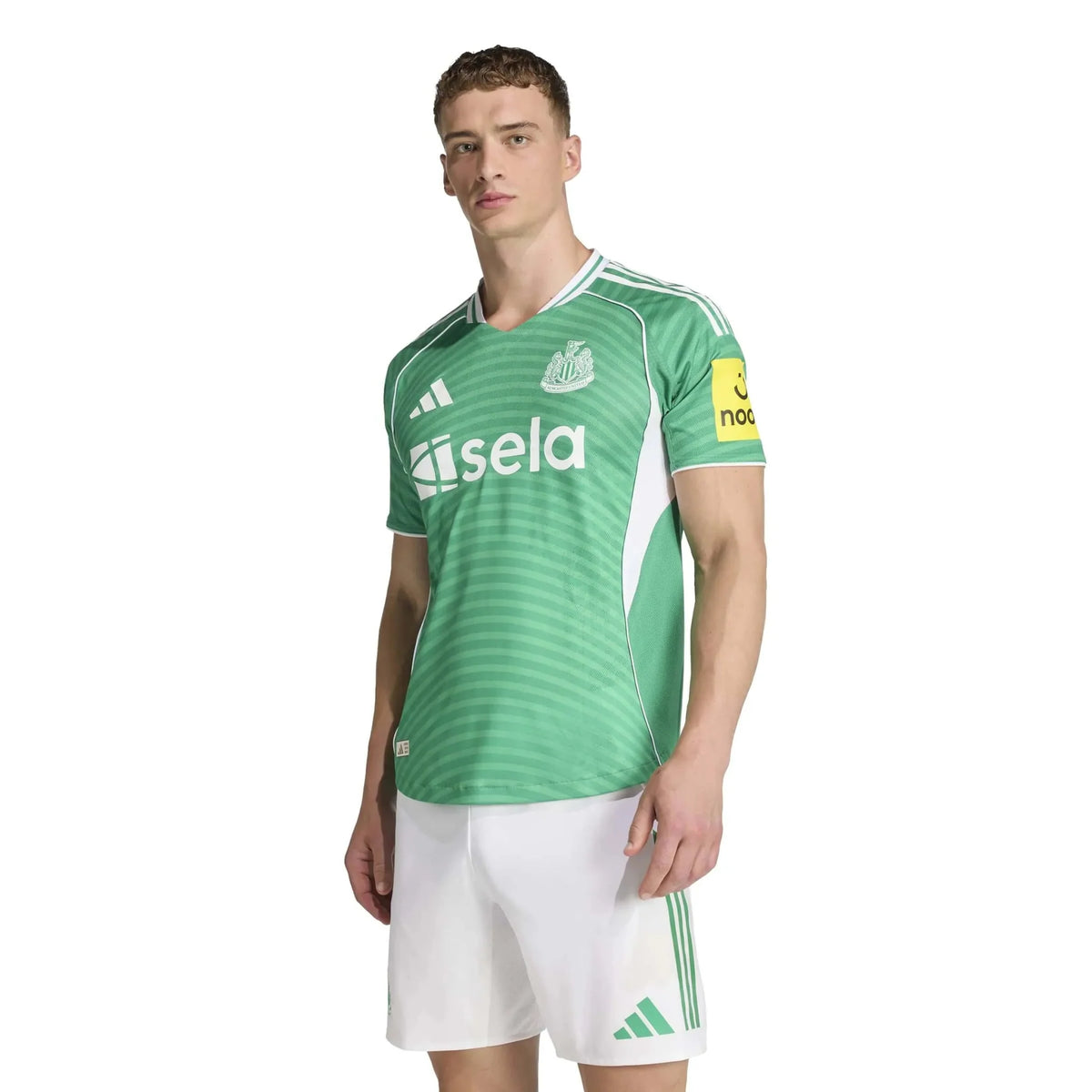 adidas 2025-26 Newcastle Men's Authentic Away Soccer Jersey