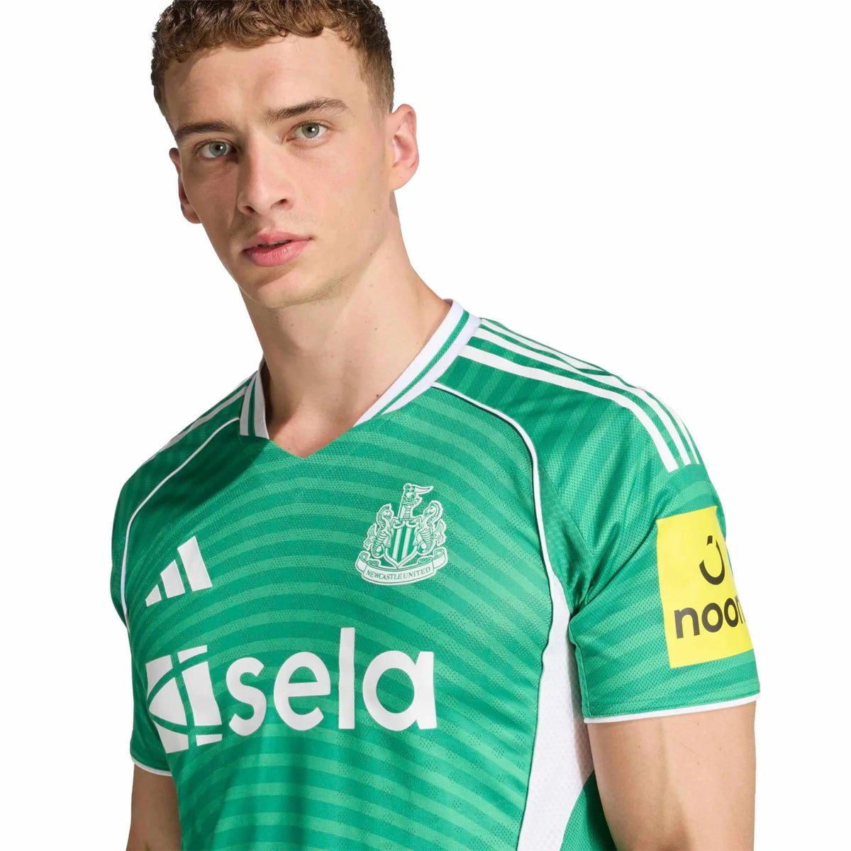 adidas 2025-26 Newcastle Men's Authentic Away Soccer Jersey