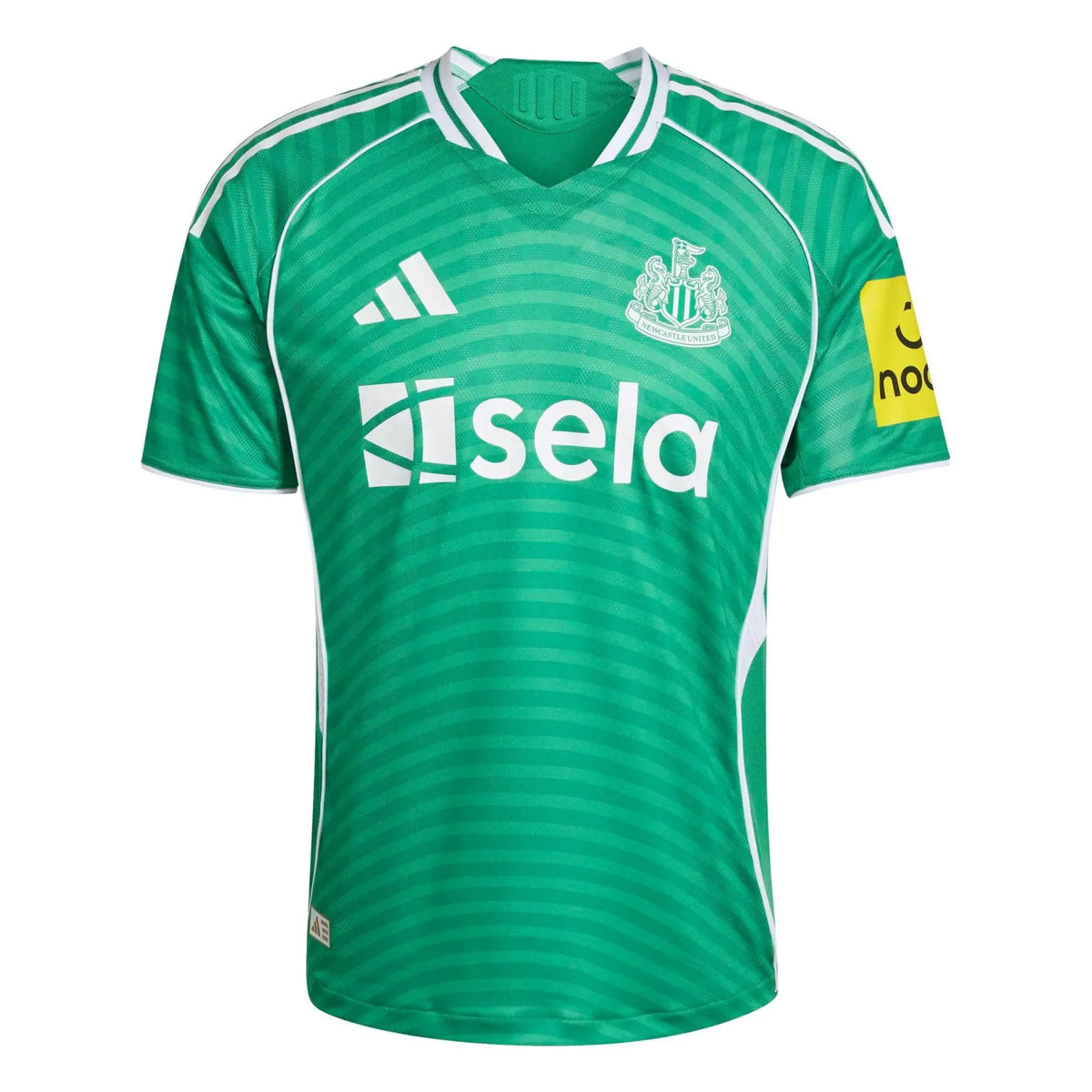 adidas 2025-26 Newcastle Men's Authentic Away Soccer Jersey