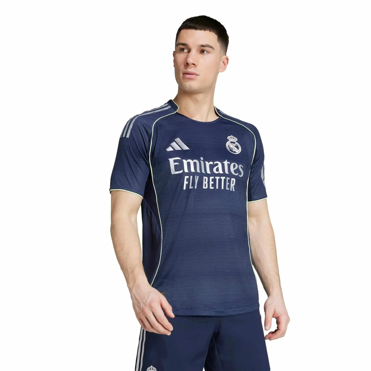 adidas 2025-26 Real Madrid Men's Authentic Away Soccer Jersey