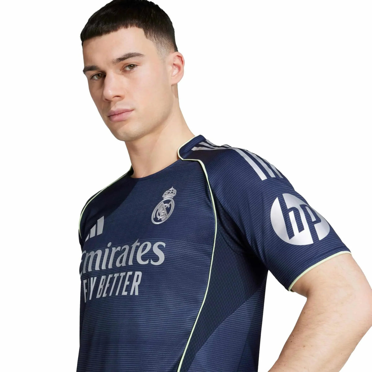 adidas 2025-26 Real Madrid Men's Authentic Away Soccer Jersey