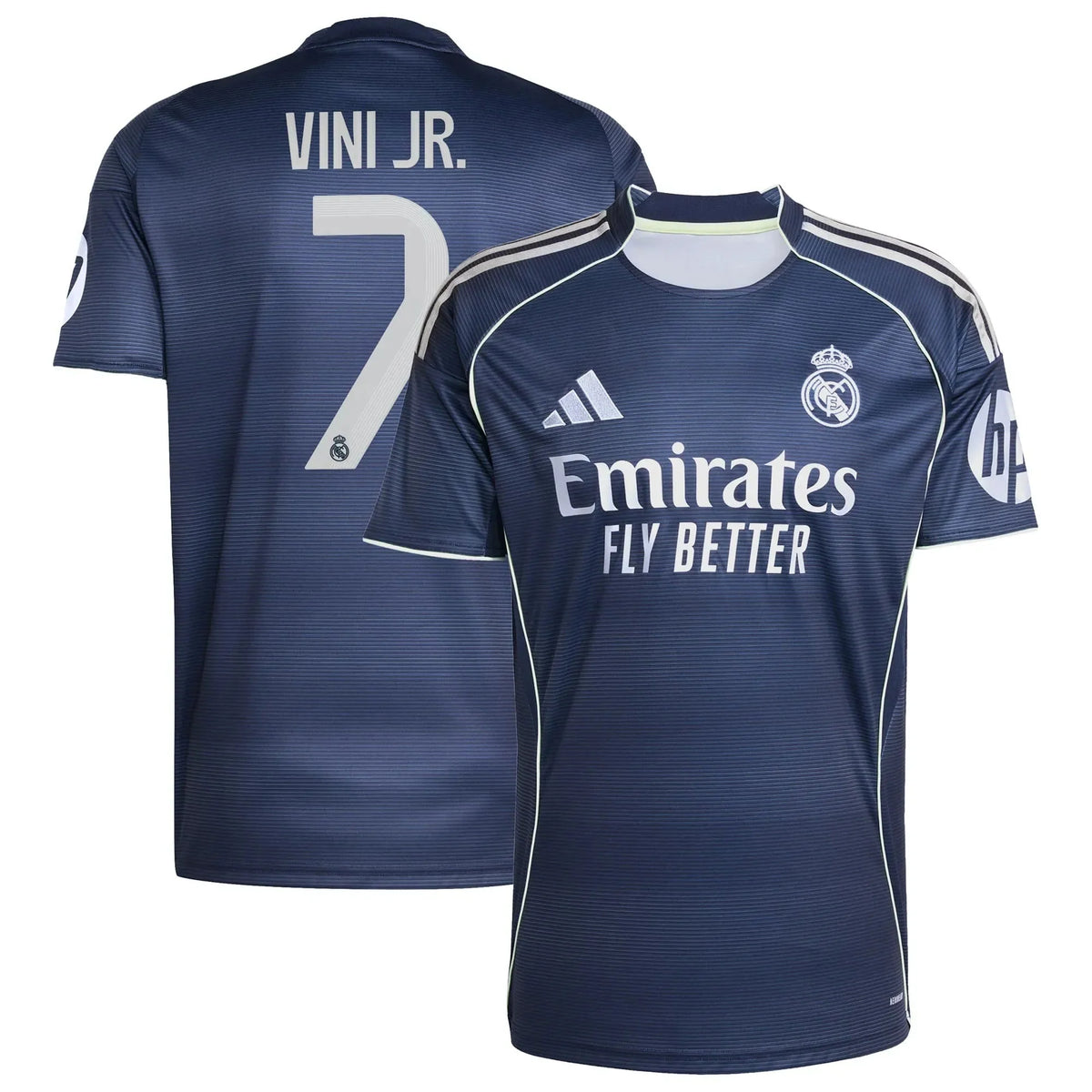 adidas 2025-26 Real Madrid Men's Stadium Away Soccer Jersey