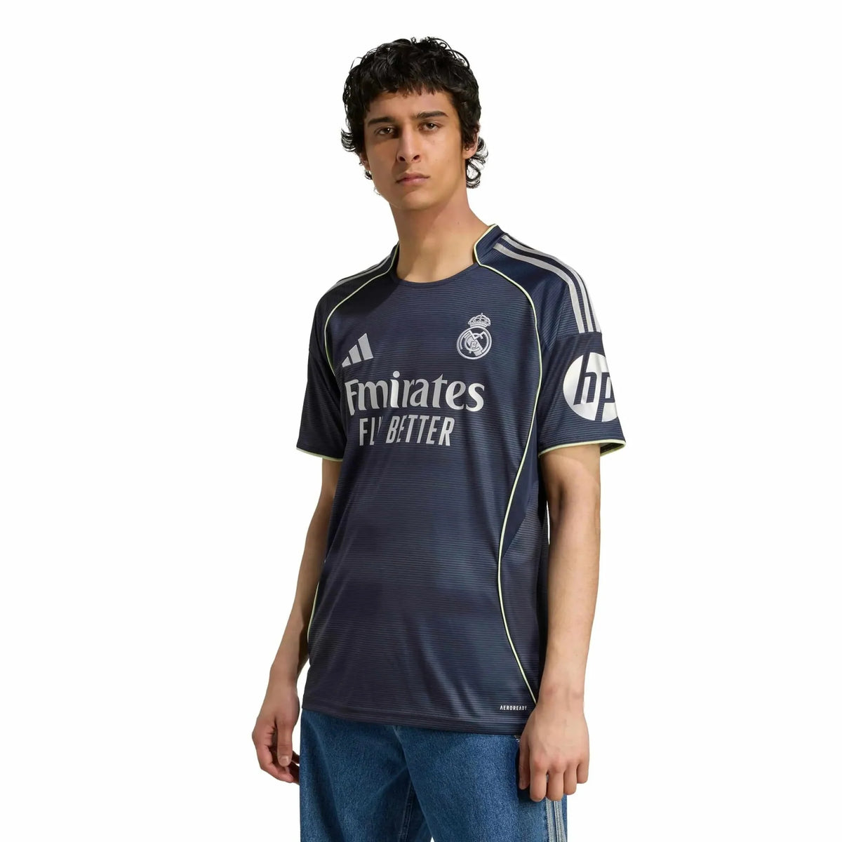 adidas 2025-26 Real Madrid Men's Stadium Away Soccer Jersey