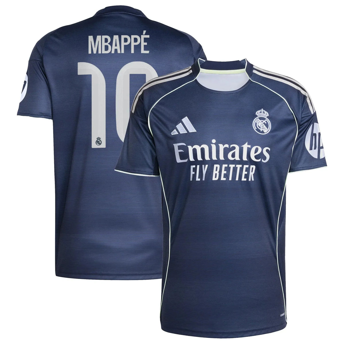 adidas 2025-26 Real Madrid Women's Stadium Away Soccer Jersey