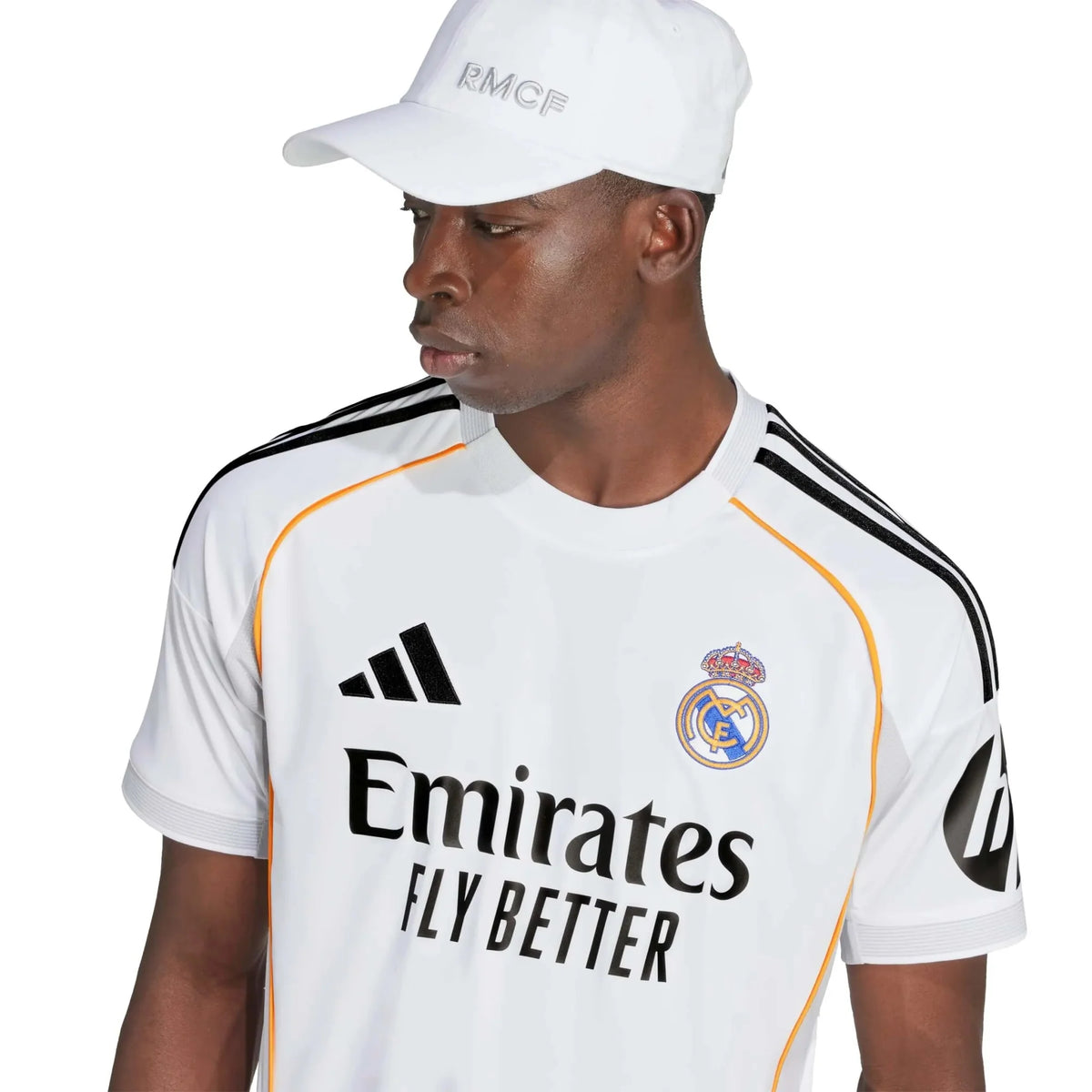 adidas 2025-26 Real Madrid Men's Stadium Home Soccer Jersey