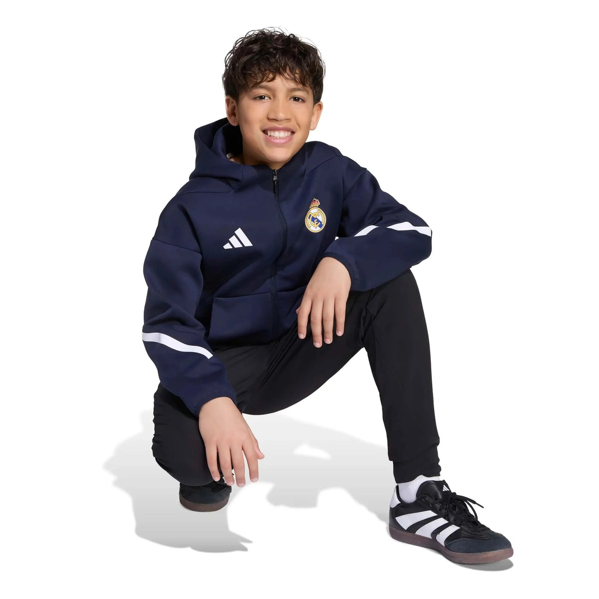 adidas 2025-26 Real Madrid Youth Anthem Jacket
