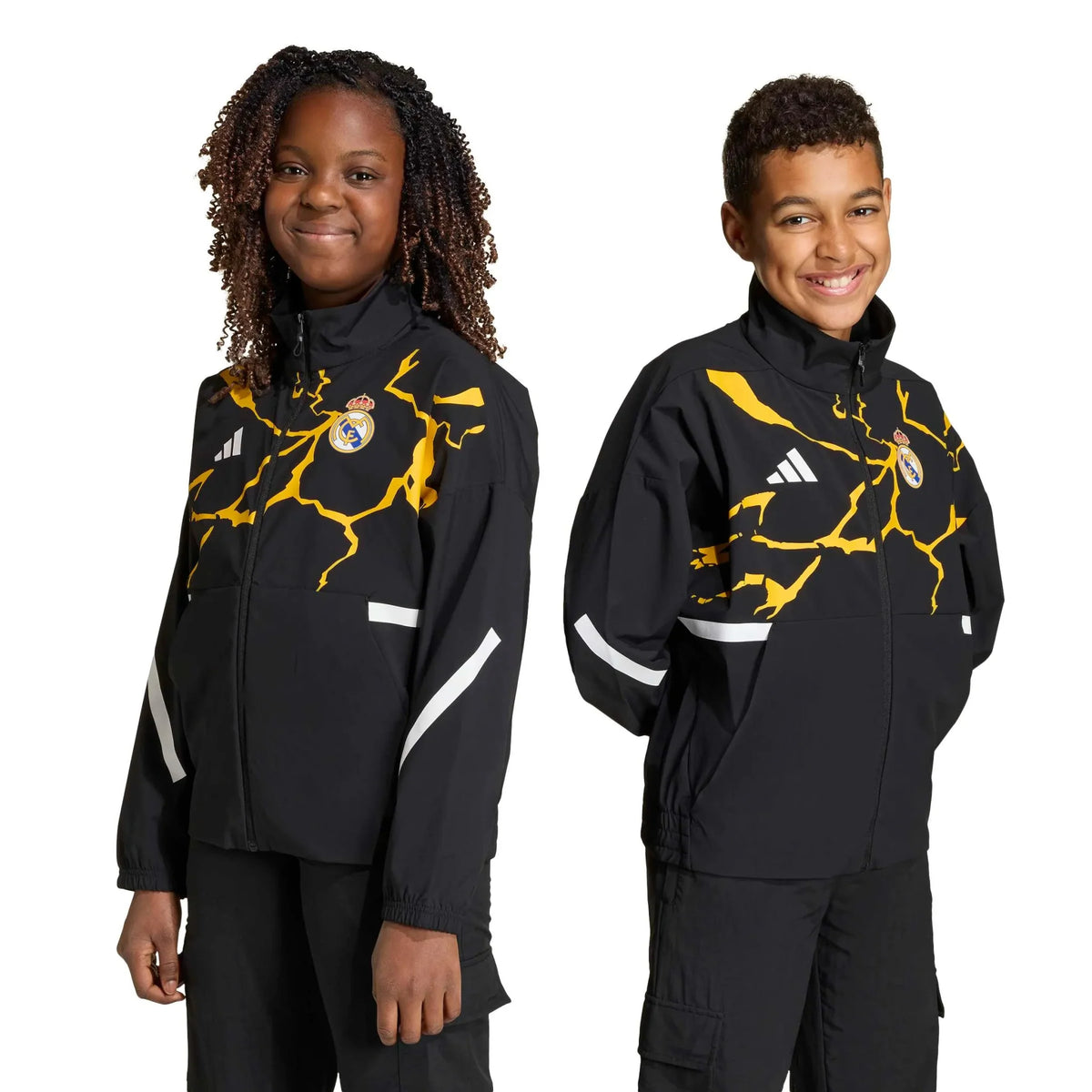 adidas 2025-26 Real Madrid Youth Avengers Anthem Jacket
