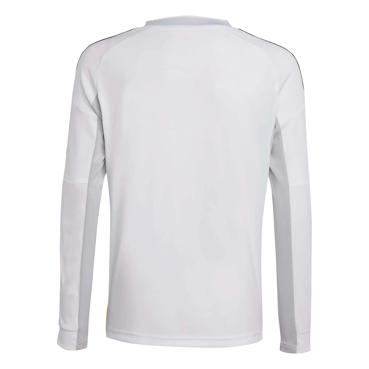 adidas 2025-26 Real Madrid Youth Stadium Home Long-Sleeve Soccer Jersey