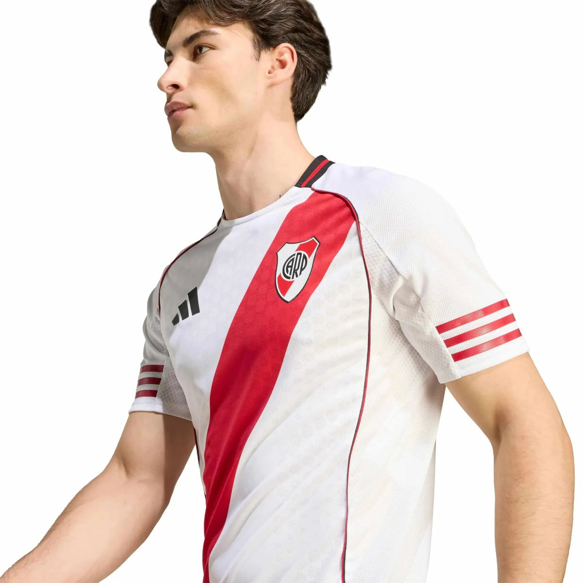 adidas 2025-26 River Plate Men's Authentic Home Soccer Jersey