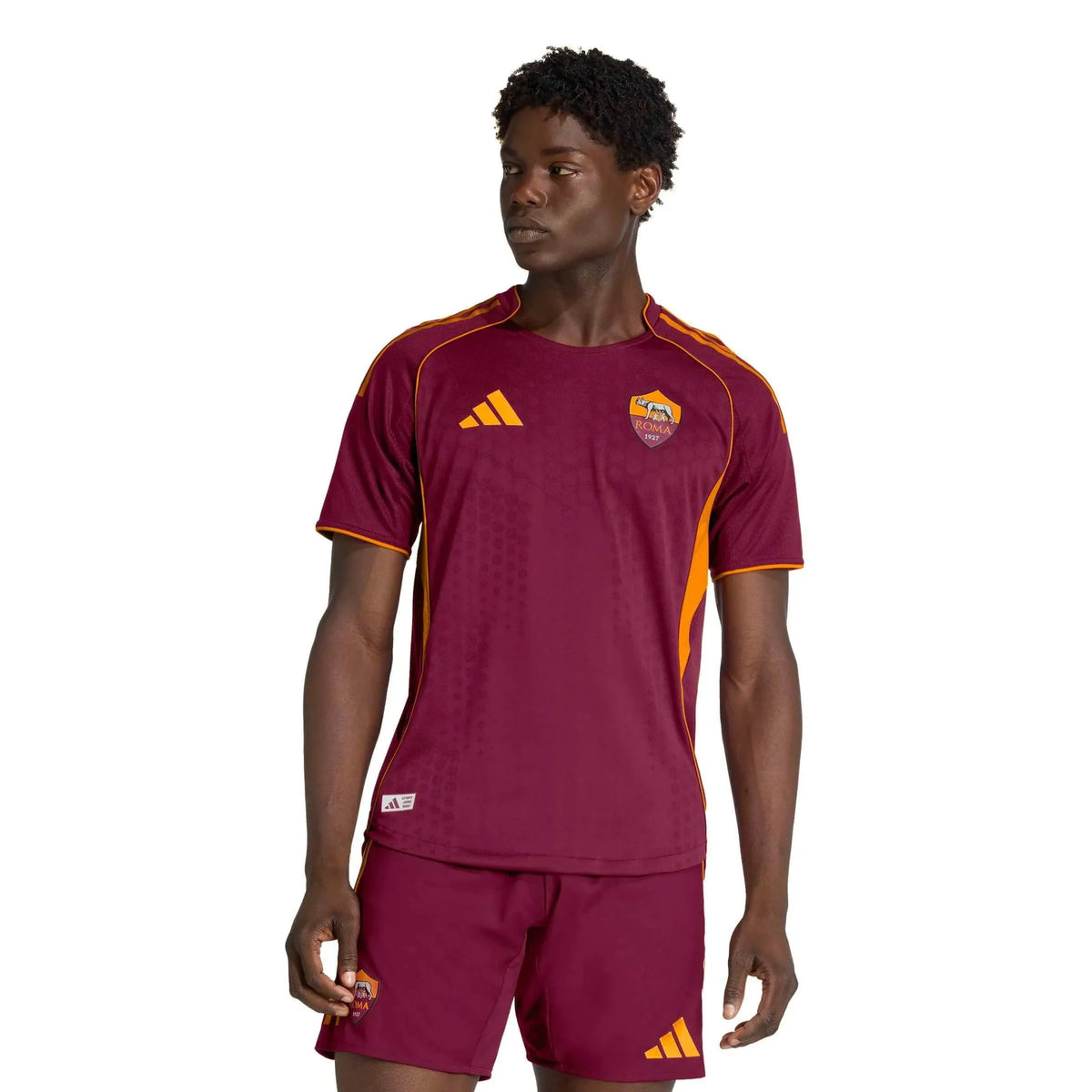 adidas 2025-26 Roma Men's Authentic Home Soccer Jersey